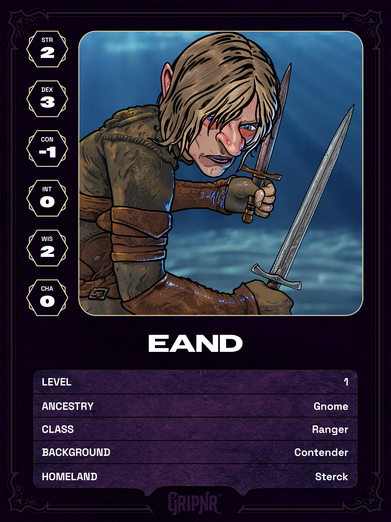 Hero card