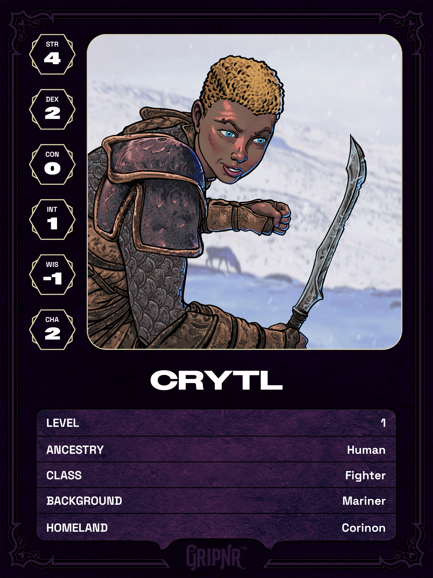 Hero card