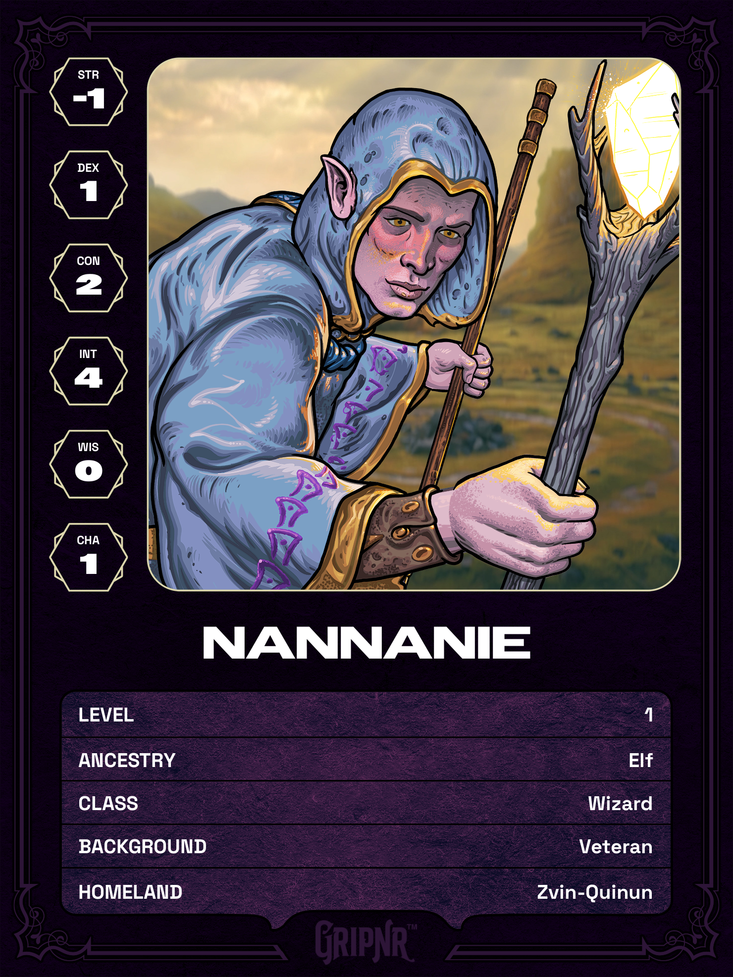 Hero card