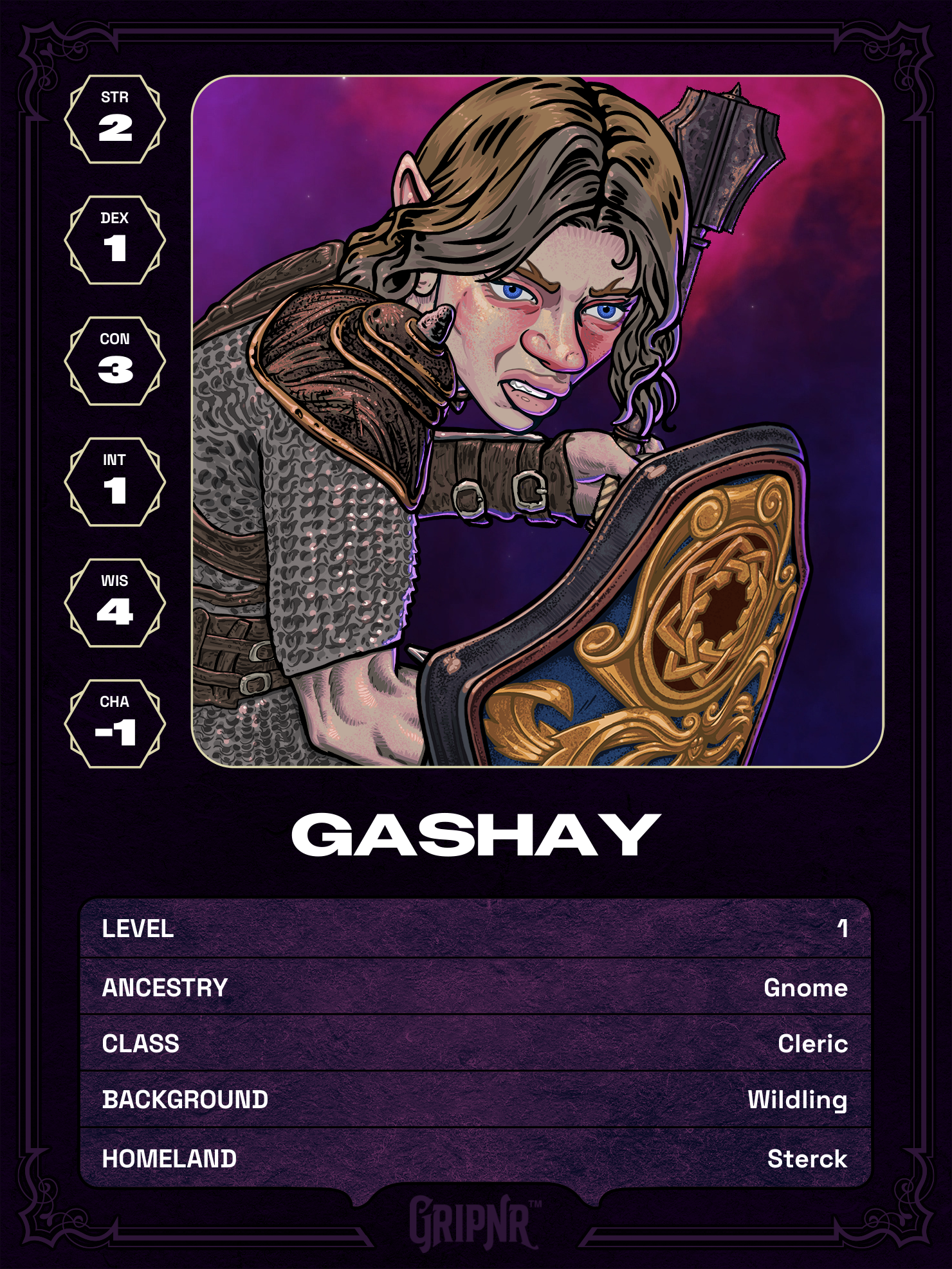 Hero card