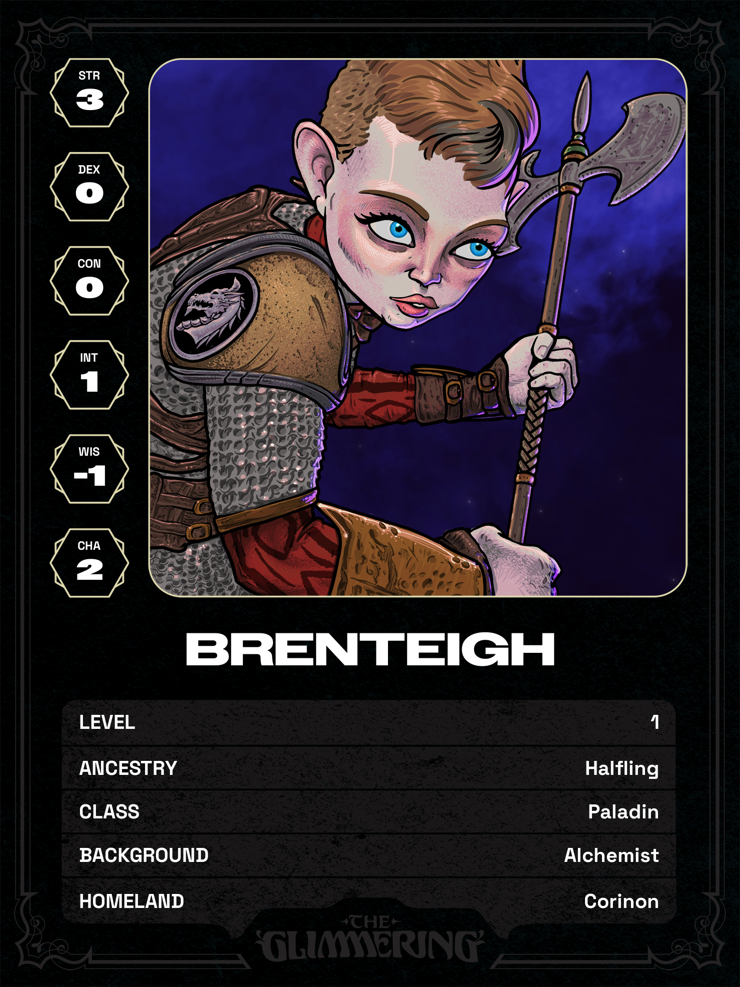 Hero card
