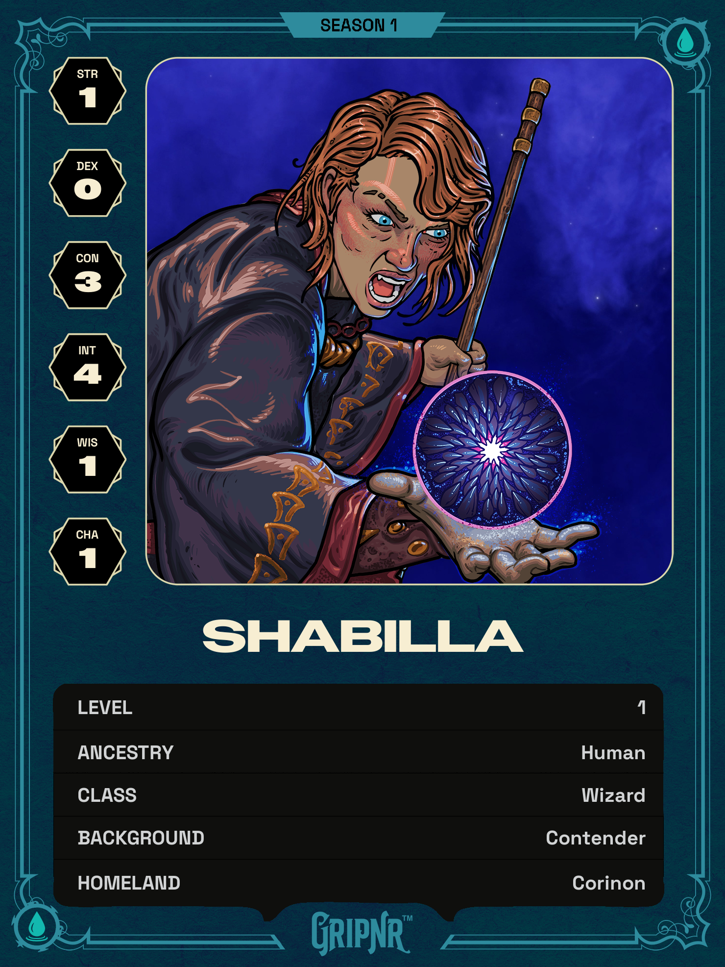 Hero card