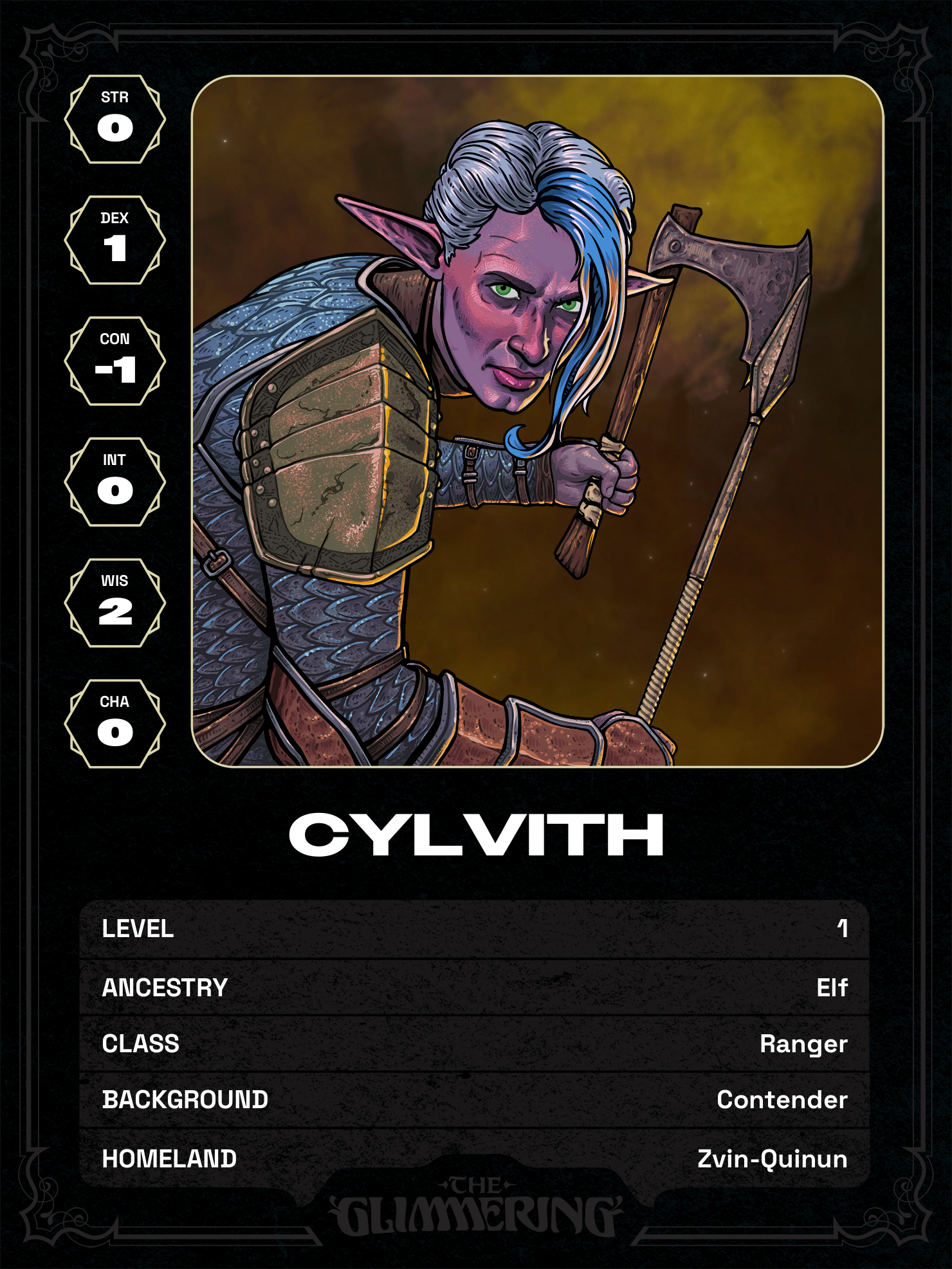 Hero card