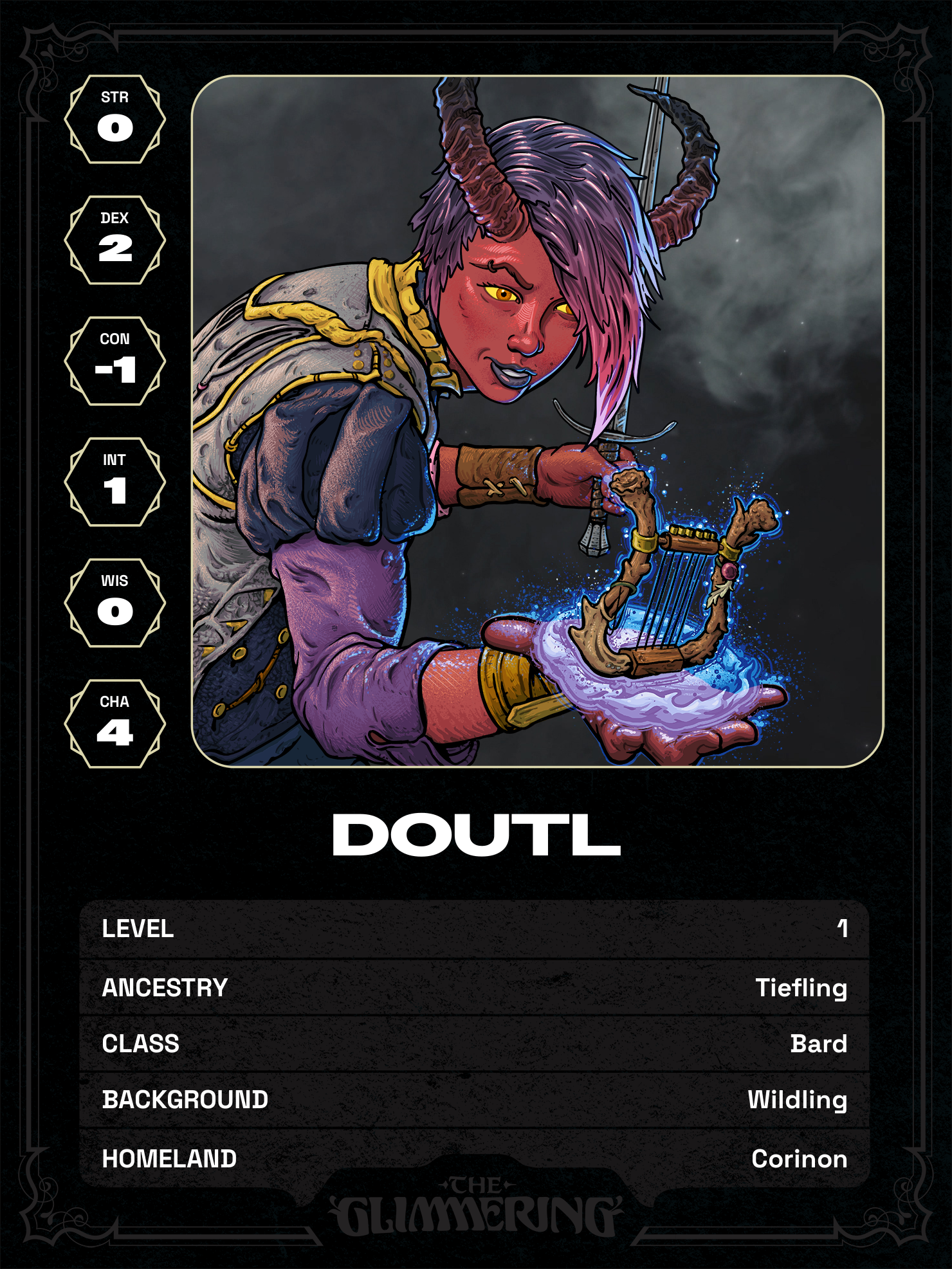 Hero card