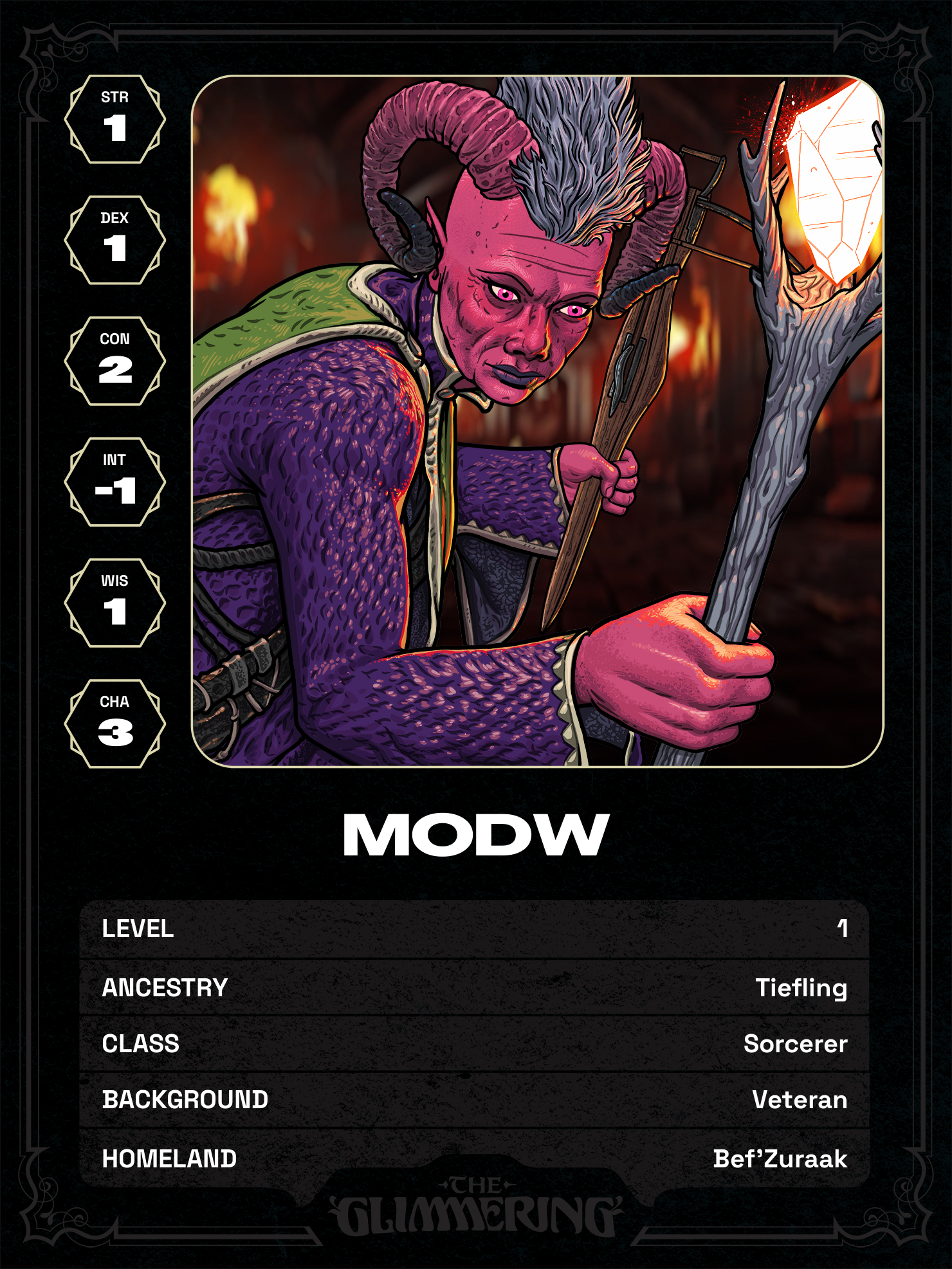 Hero card