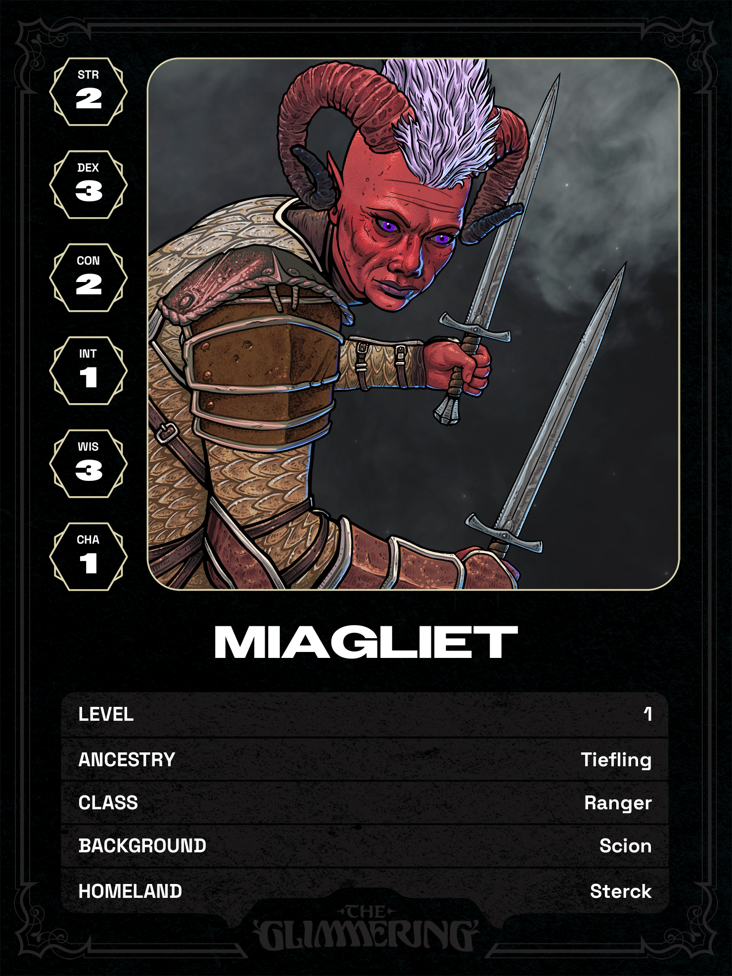 Hero card