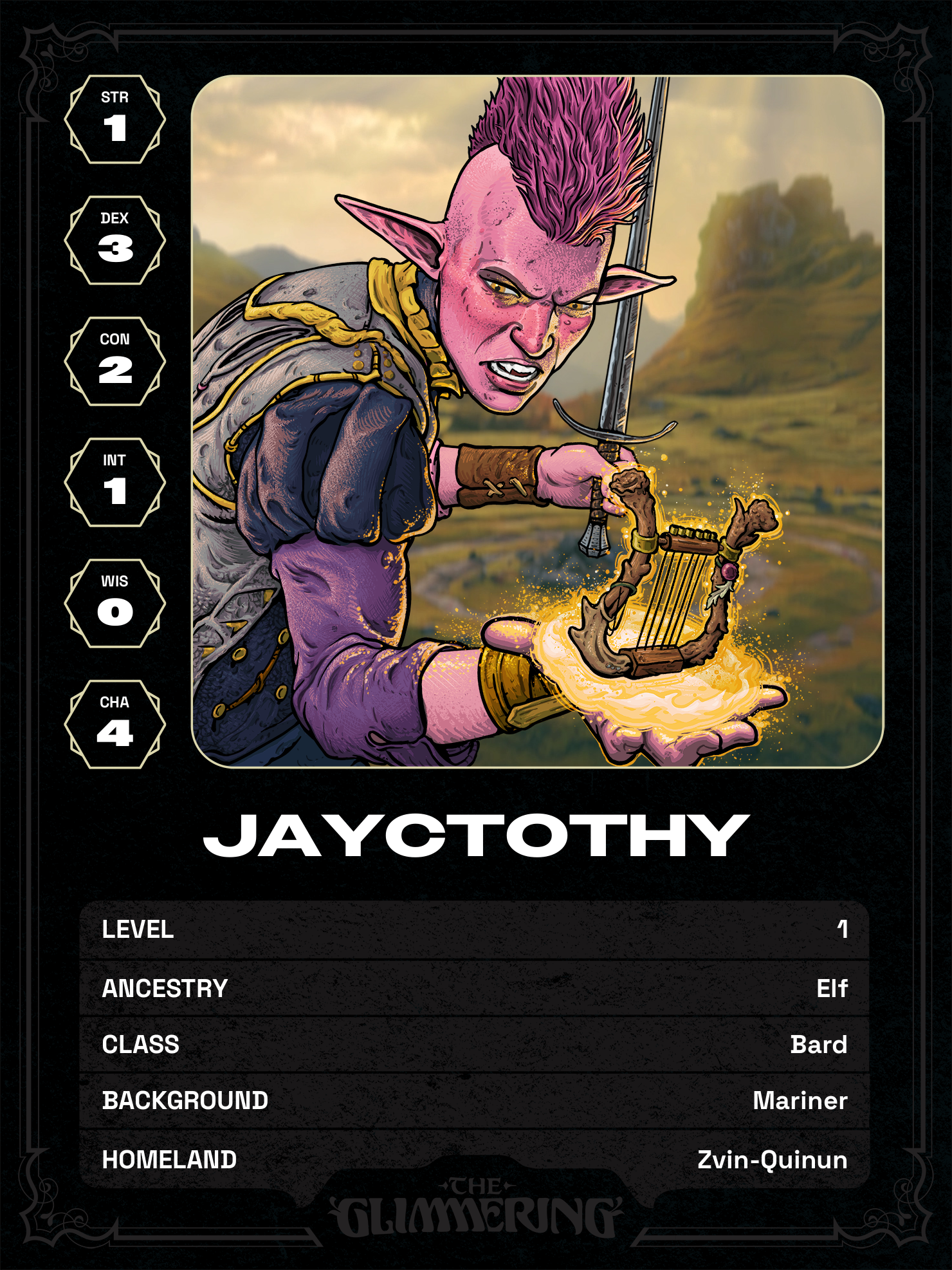 Hero card