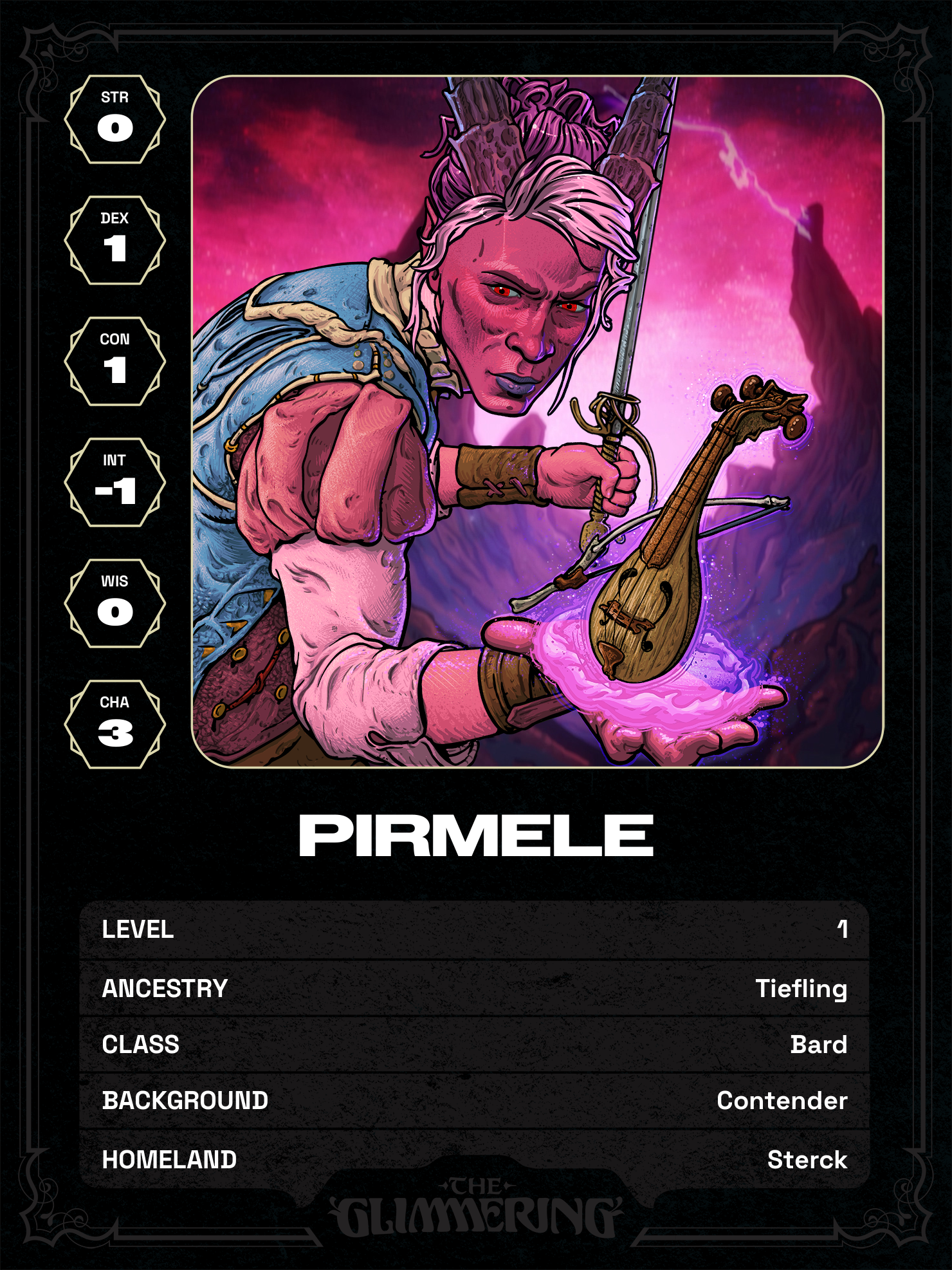 Hero card