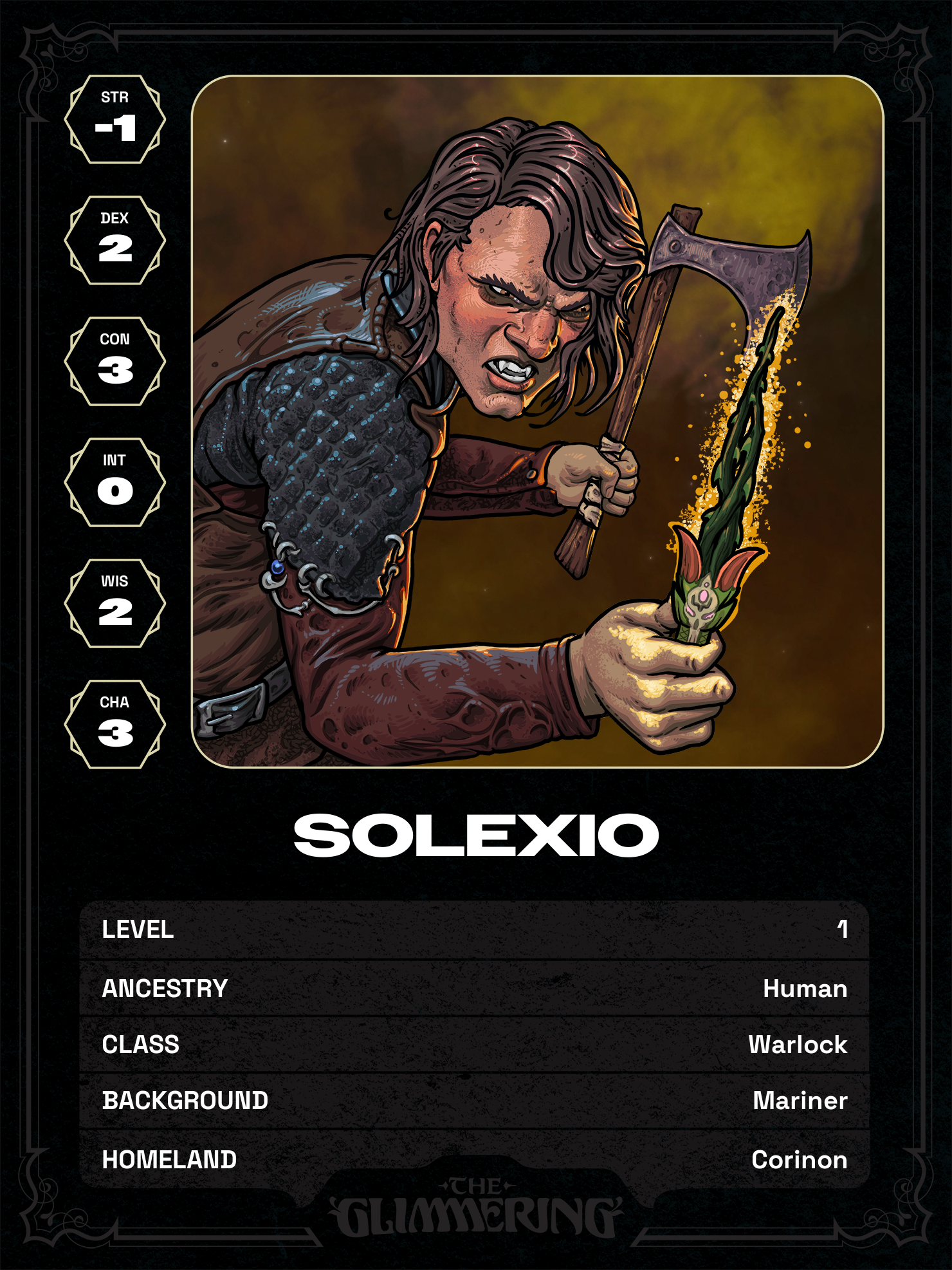 Hero card