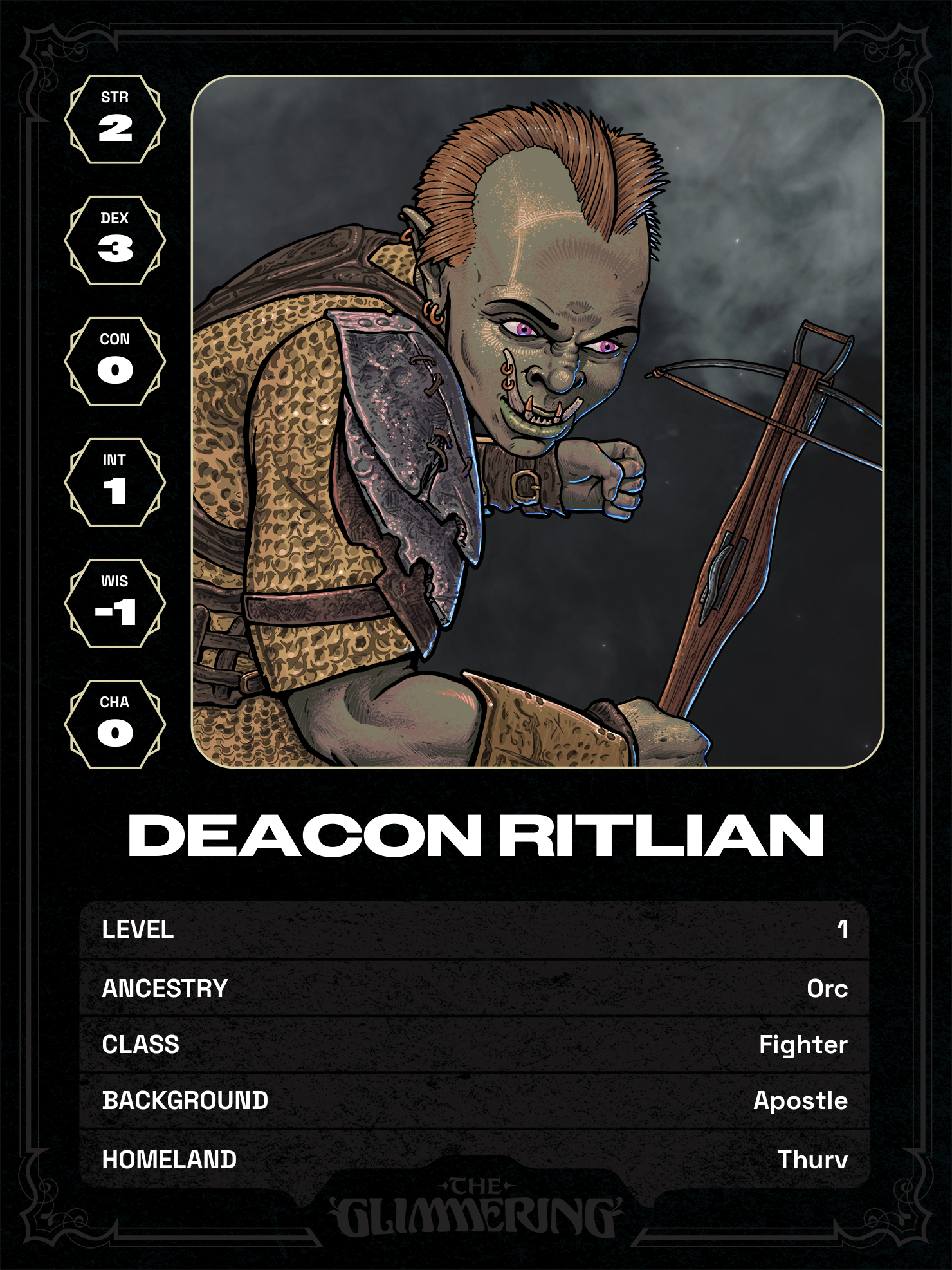Hero card