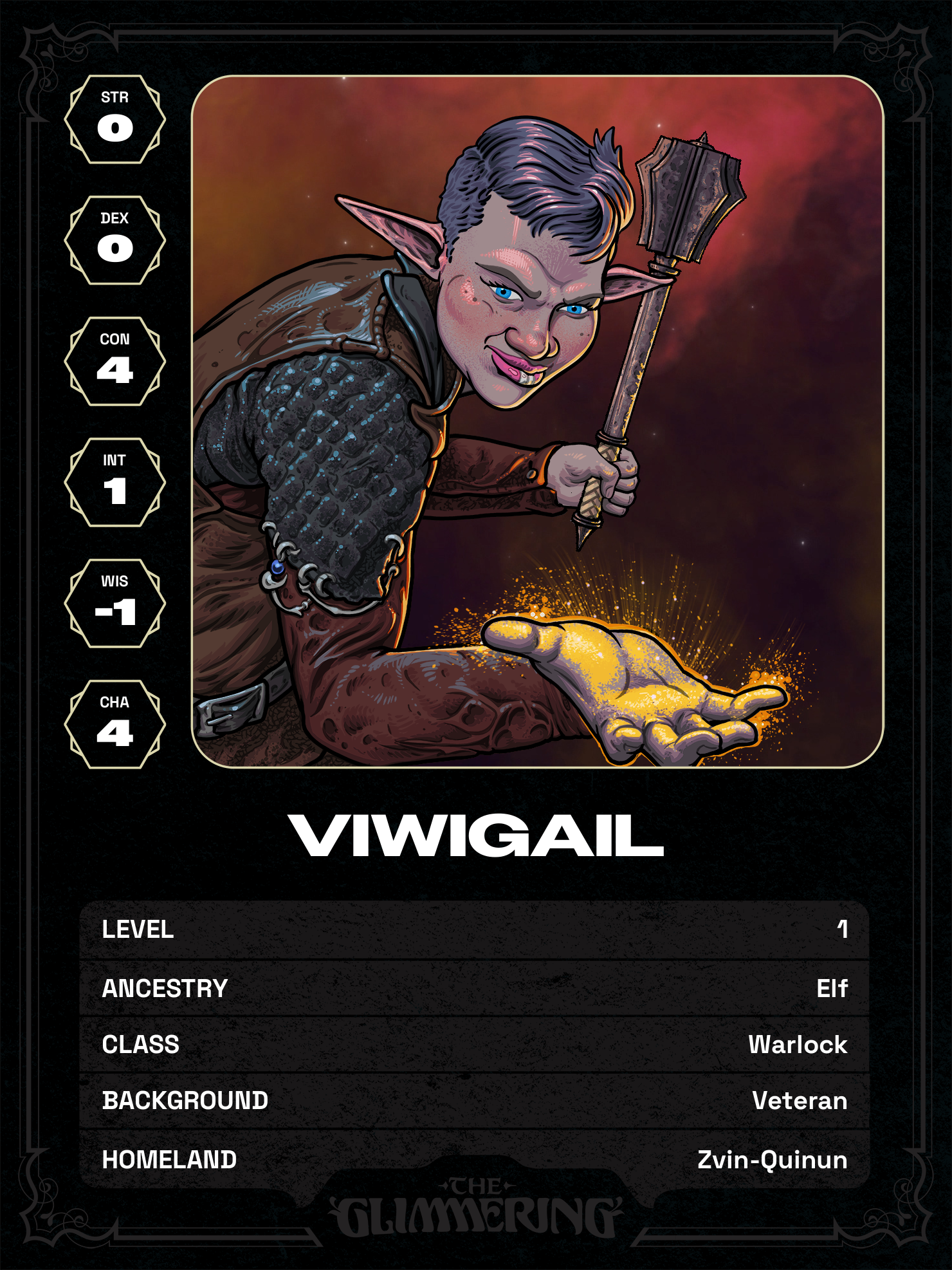 Hero card