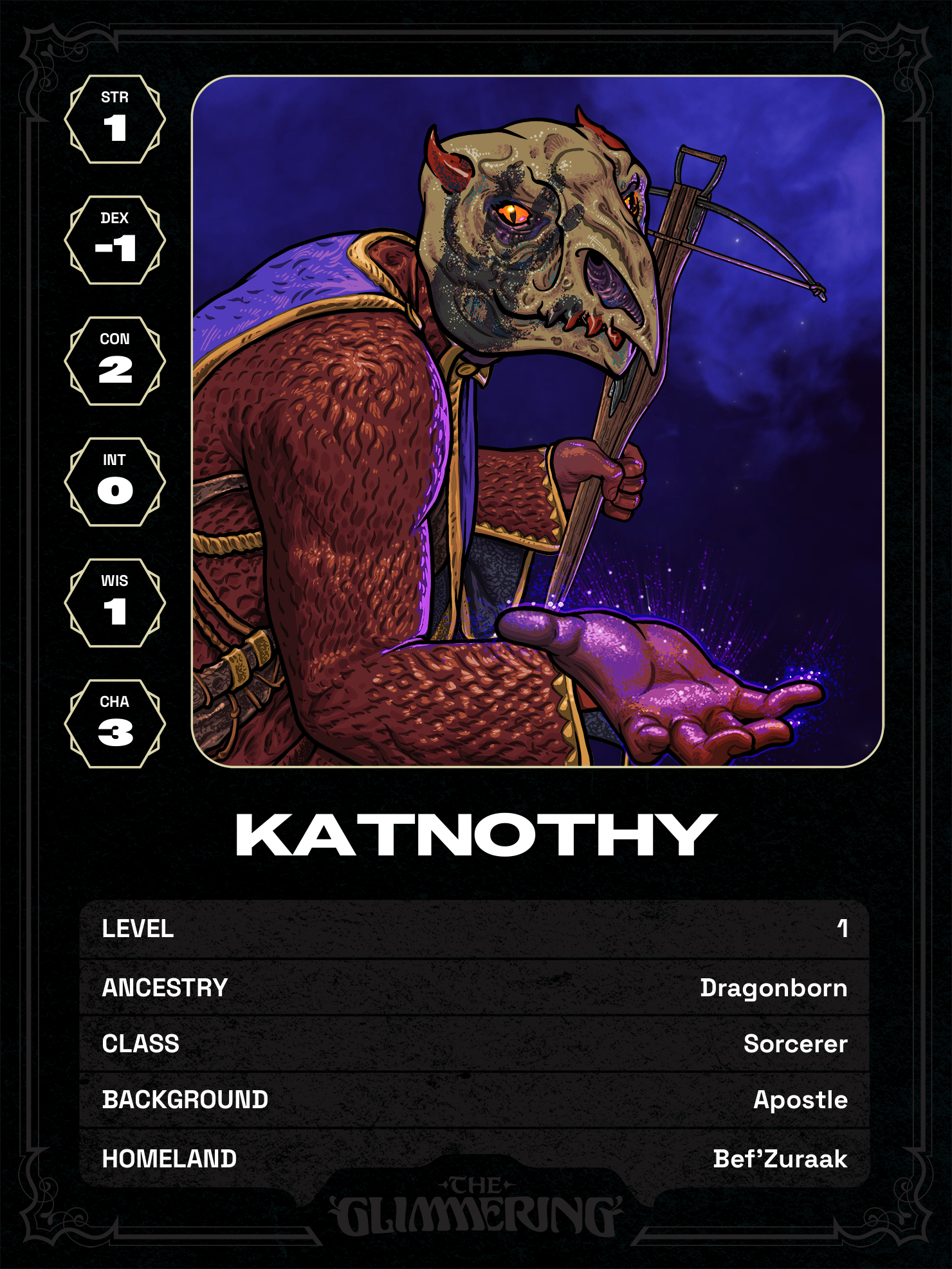 Hero card