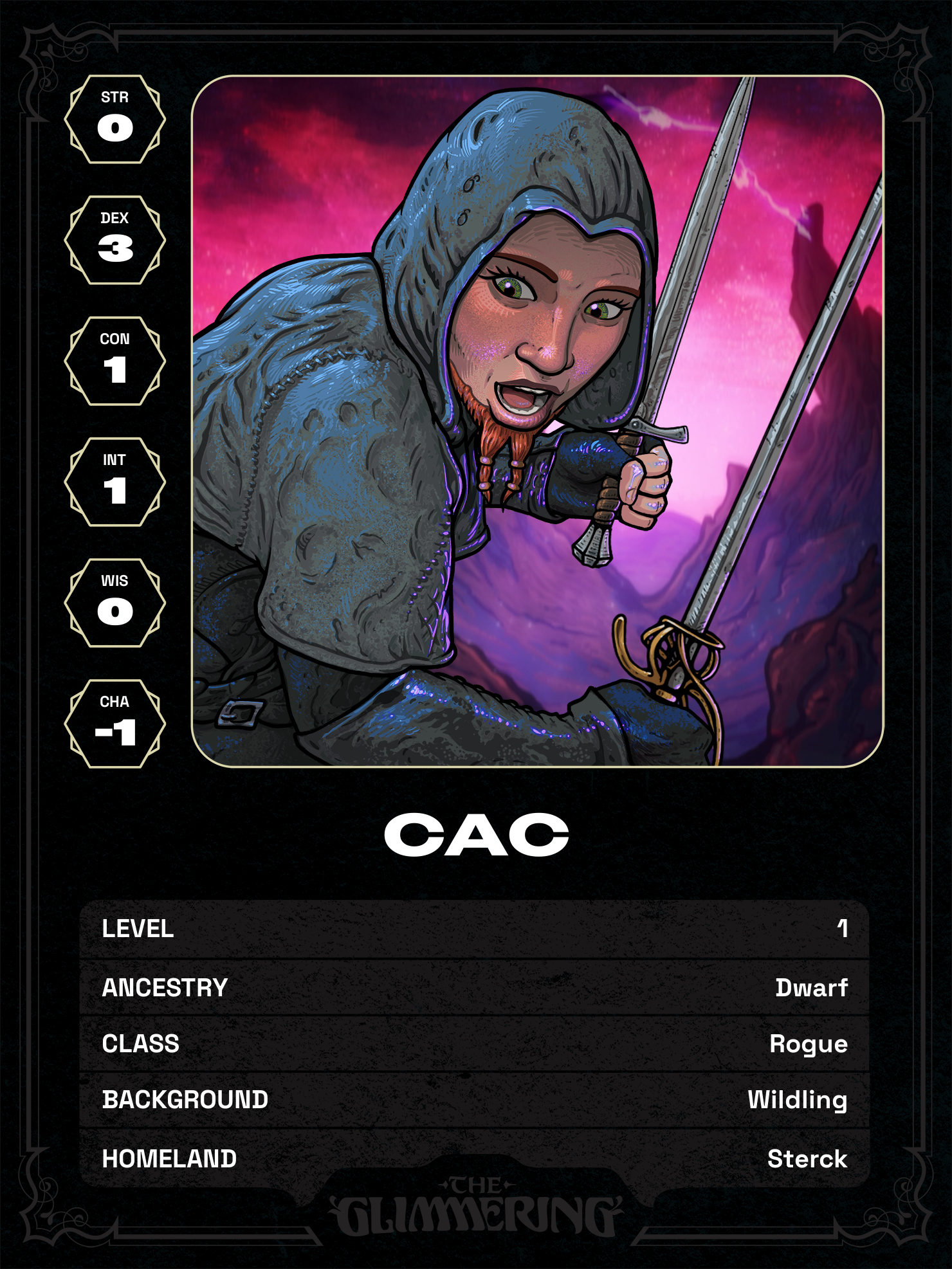 Hero card