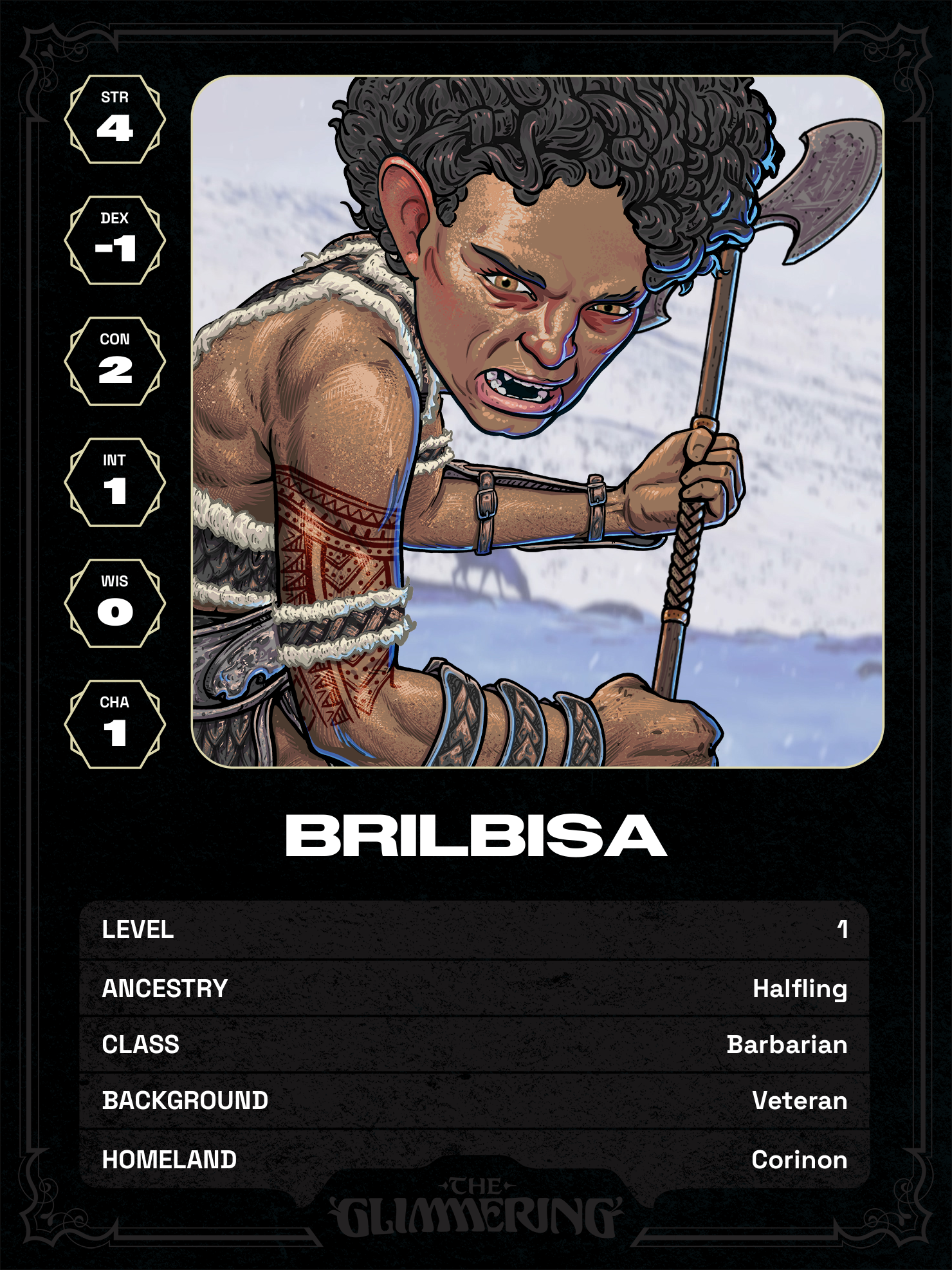 Hero card