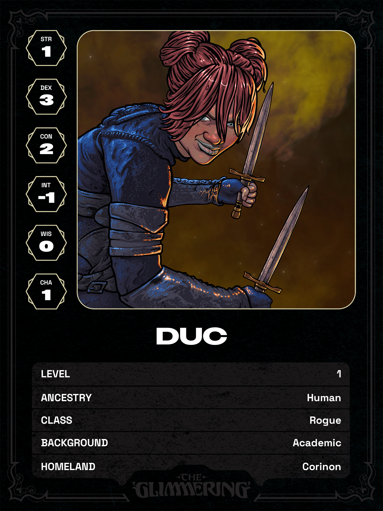 Hero card