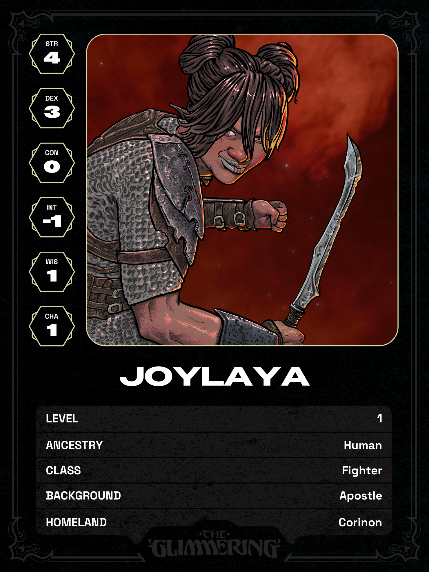 Hero card