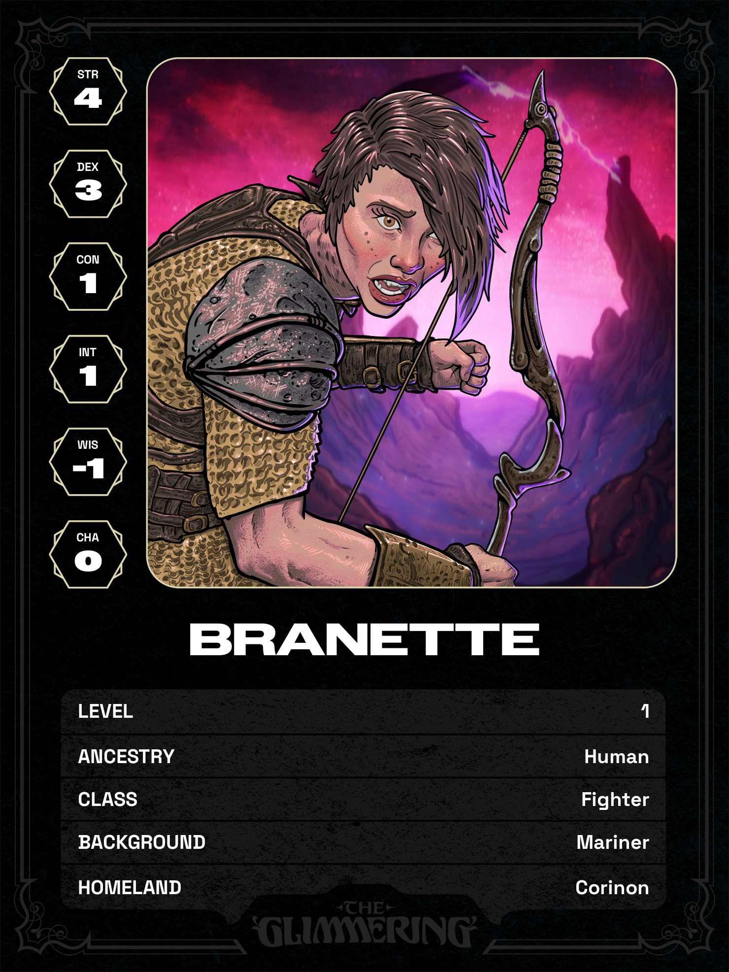 Hero card