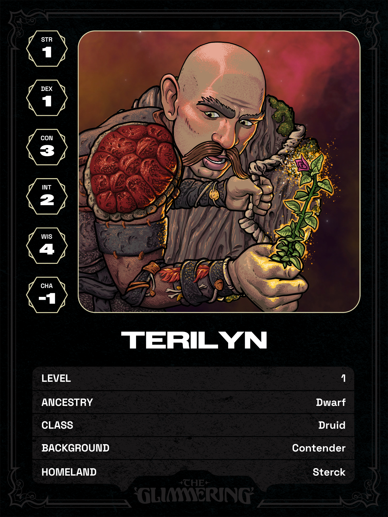 Hero card
