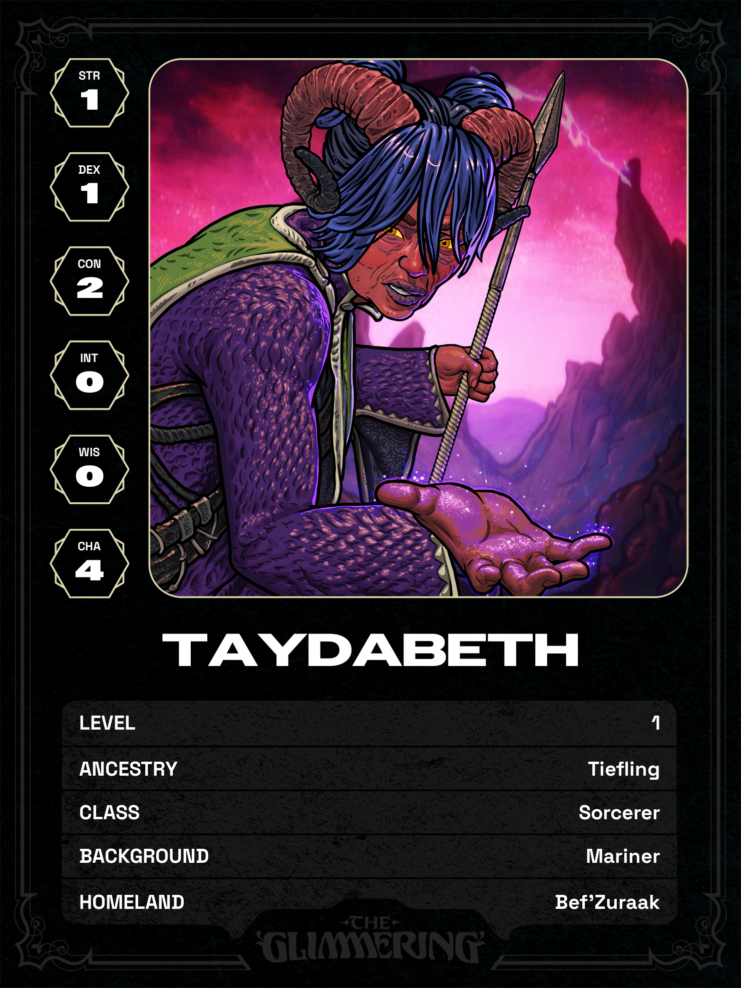Hero card