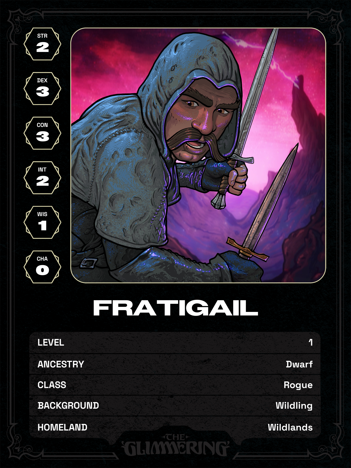 Hero card