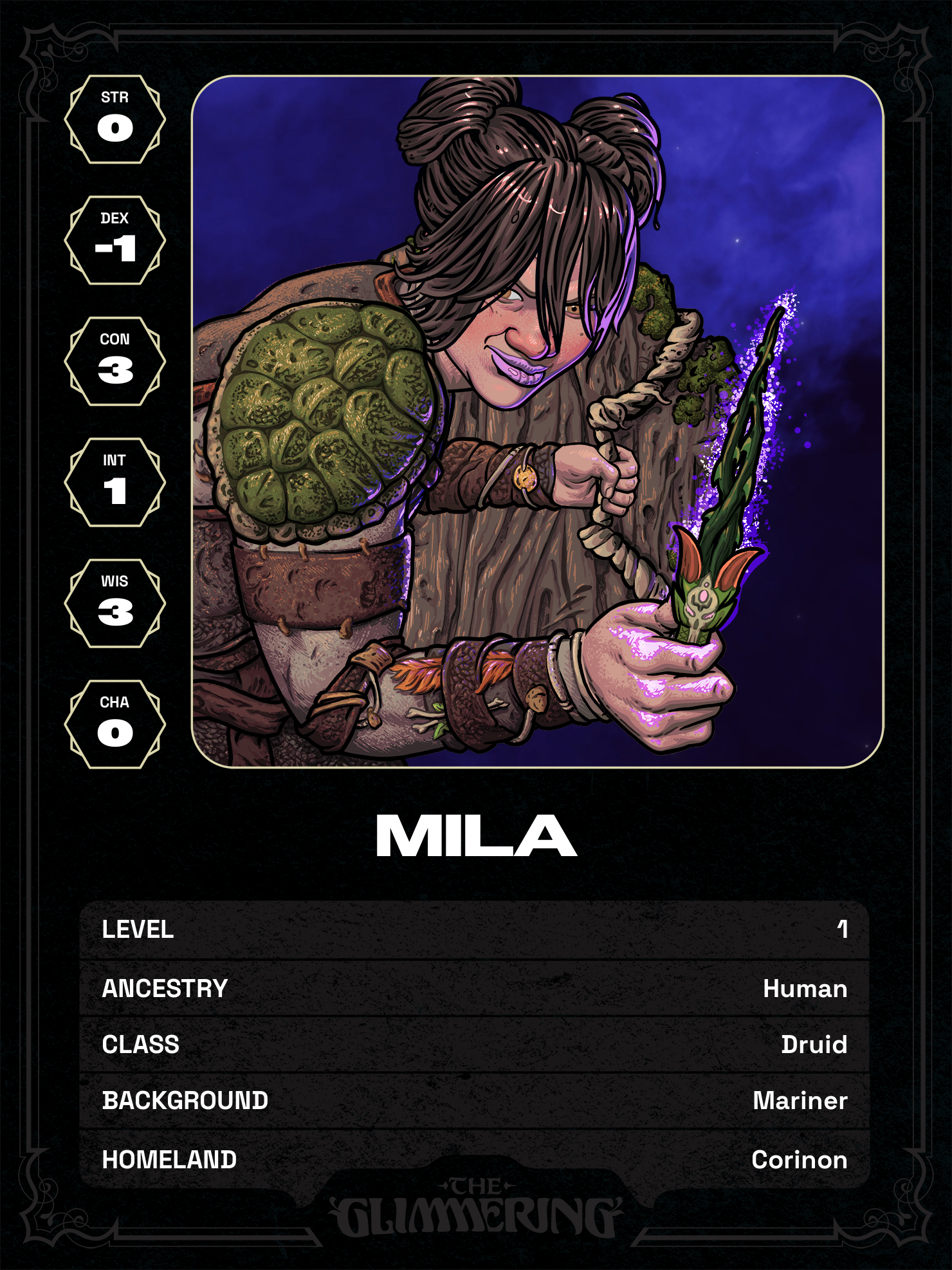 Hero card