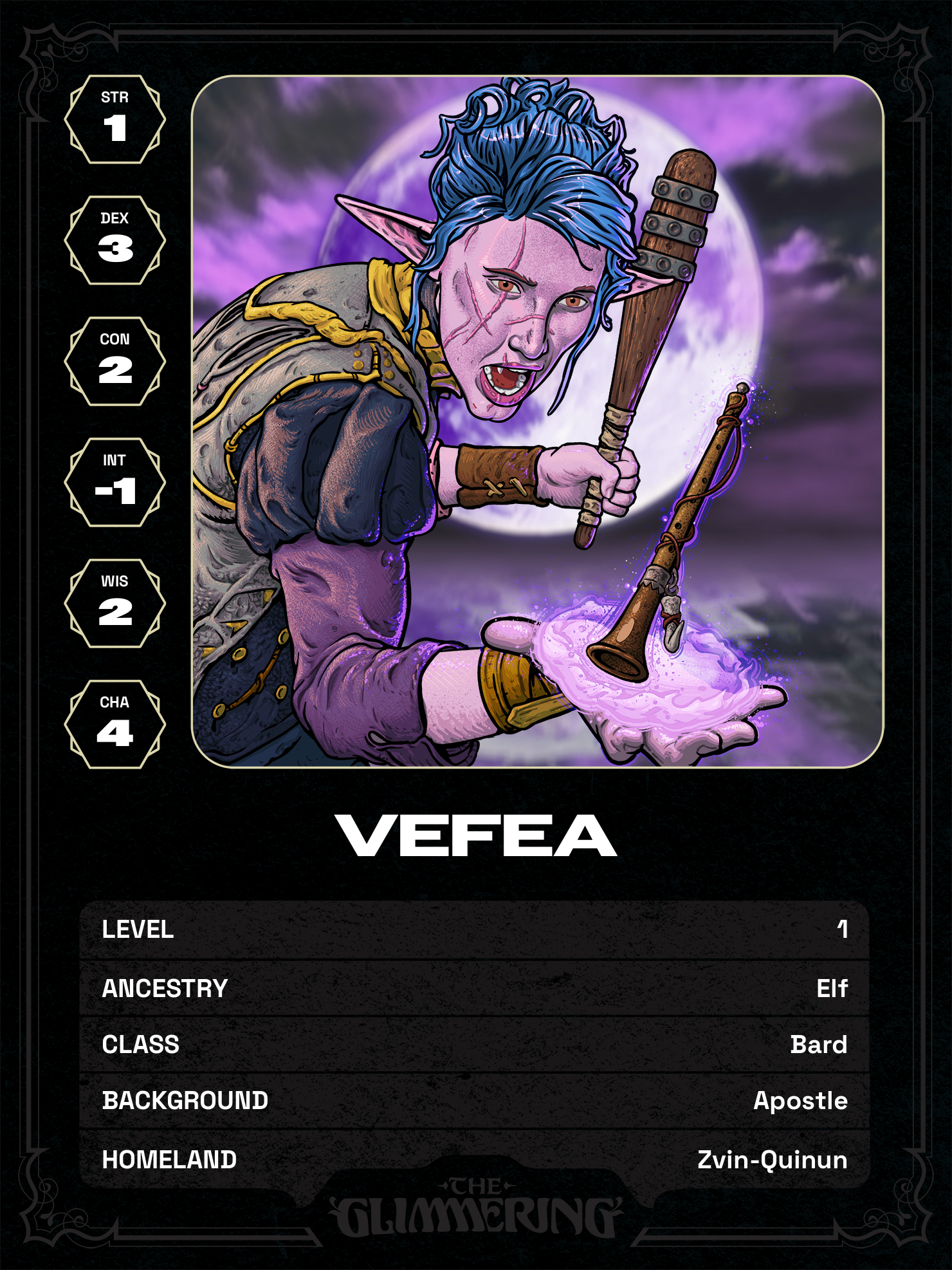 Hero card