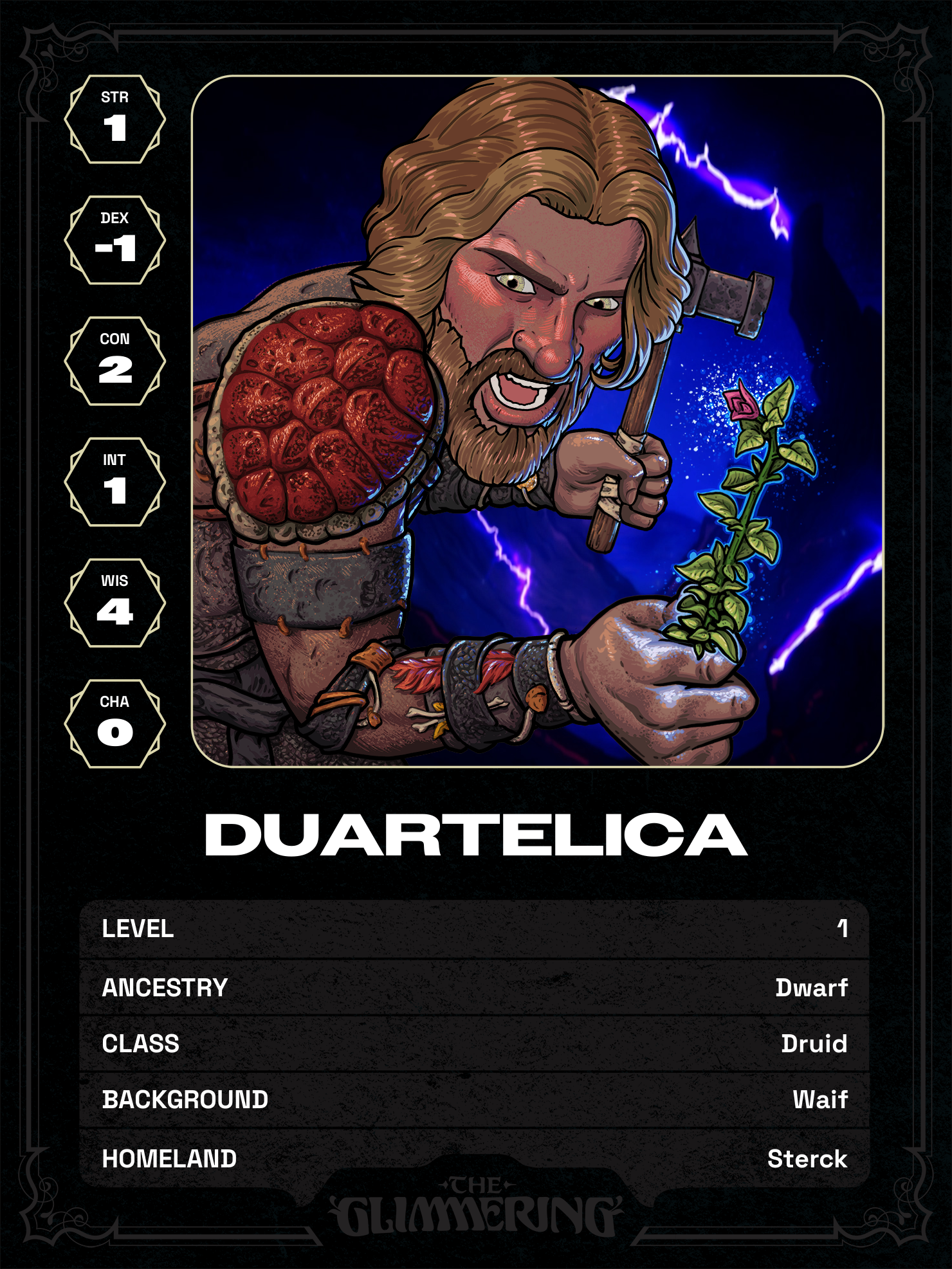 Hero card