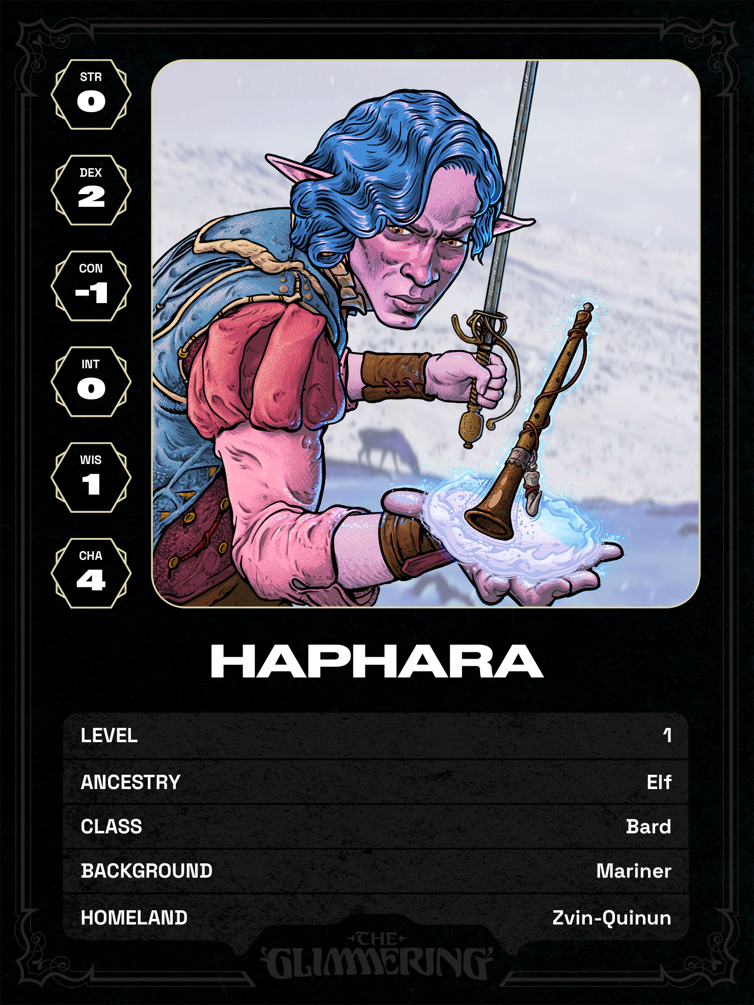 Hero card