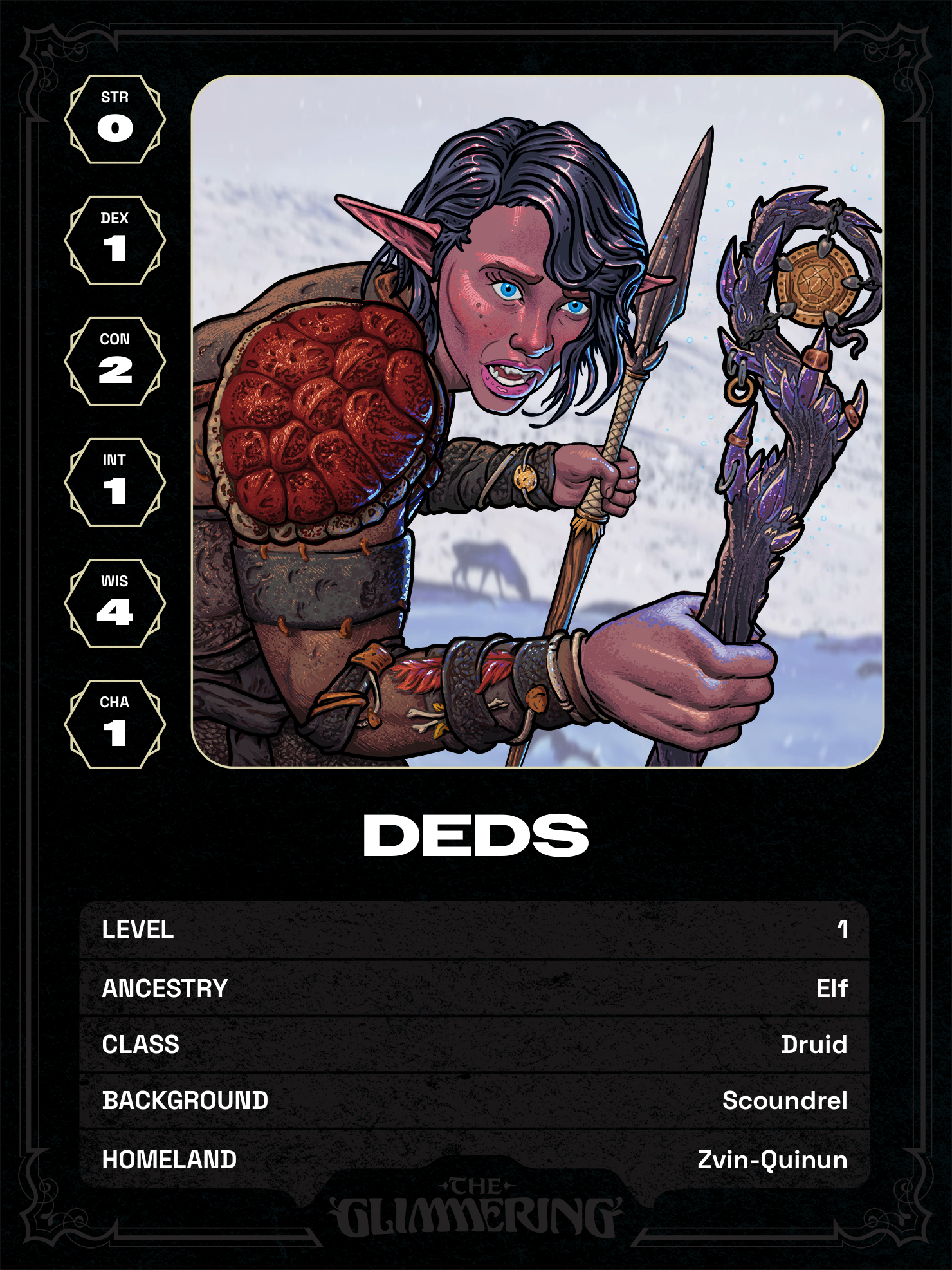 Hero card