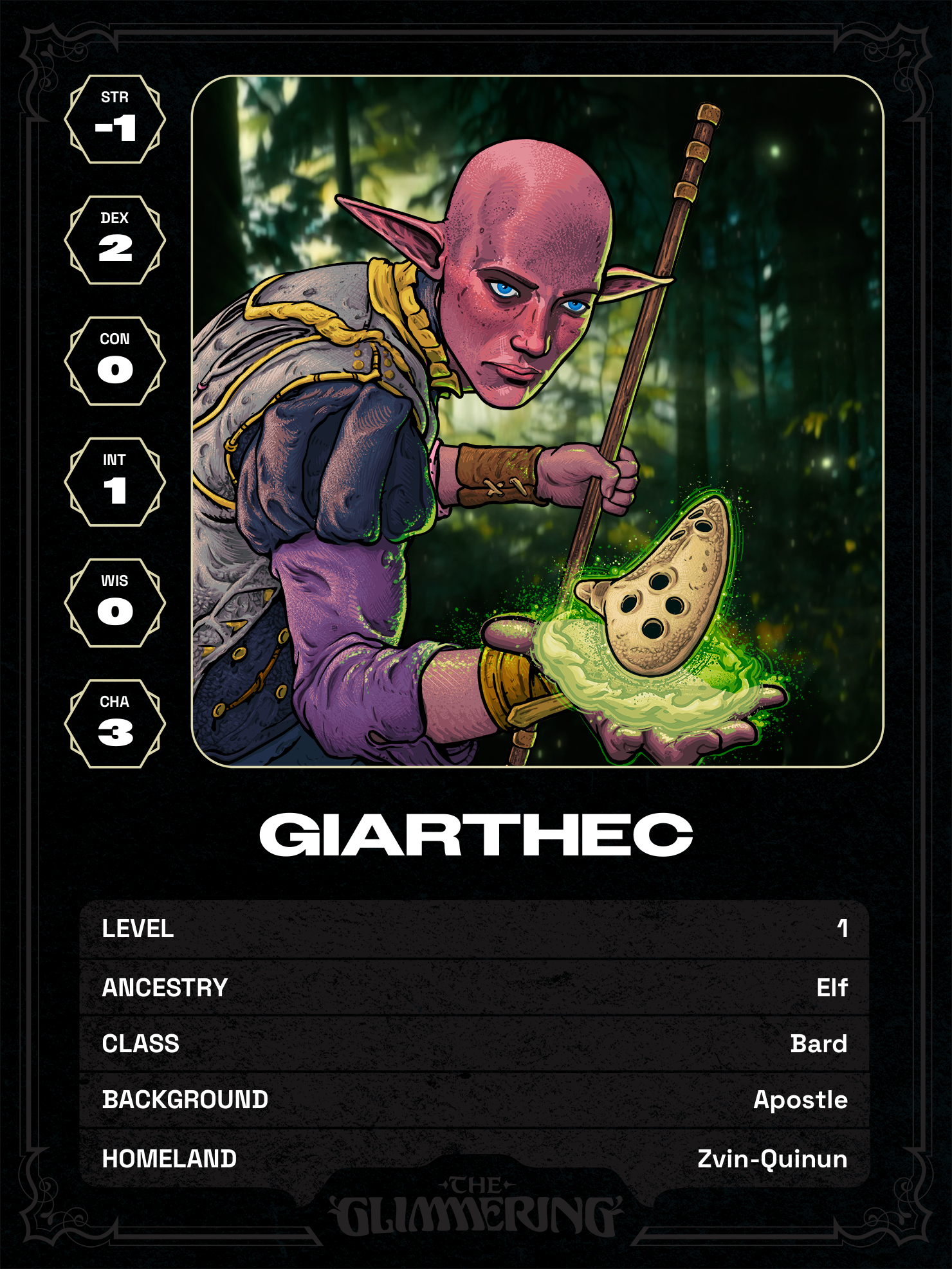 Hero card