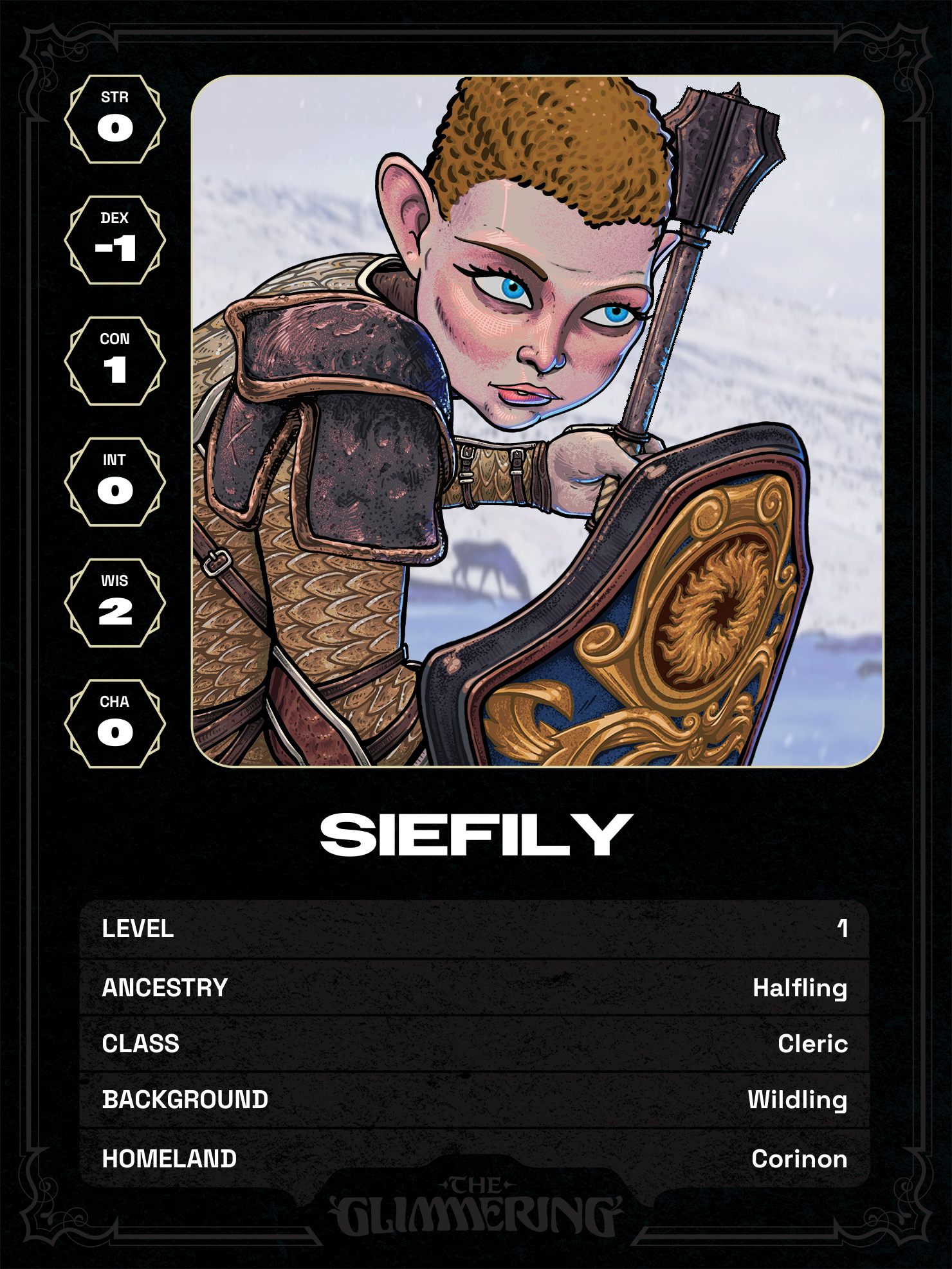 Hero card