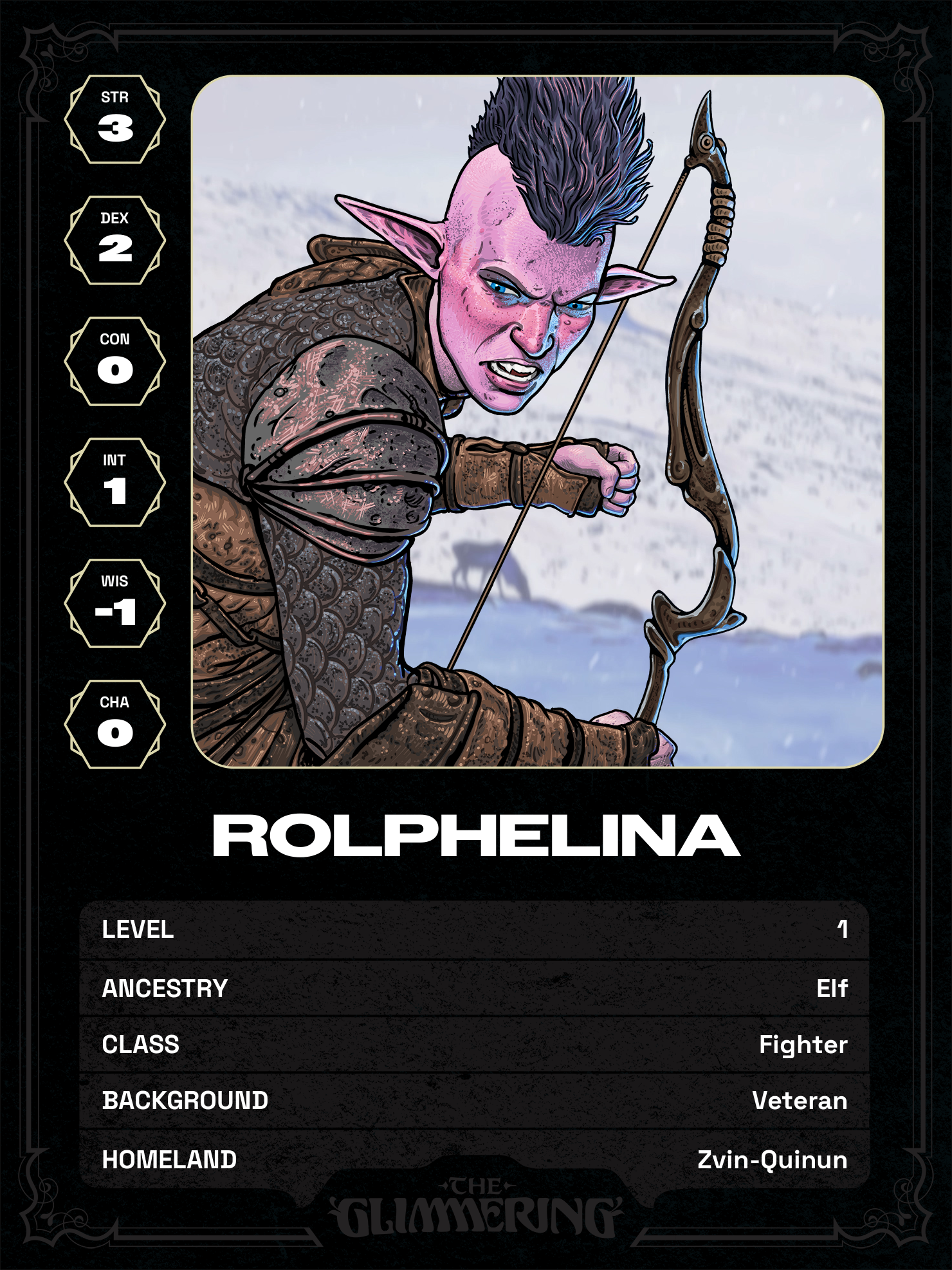 Hero card