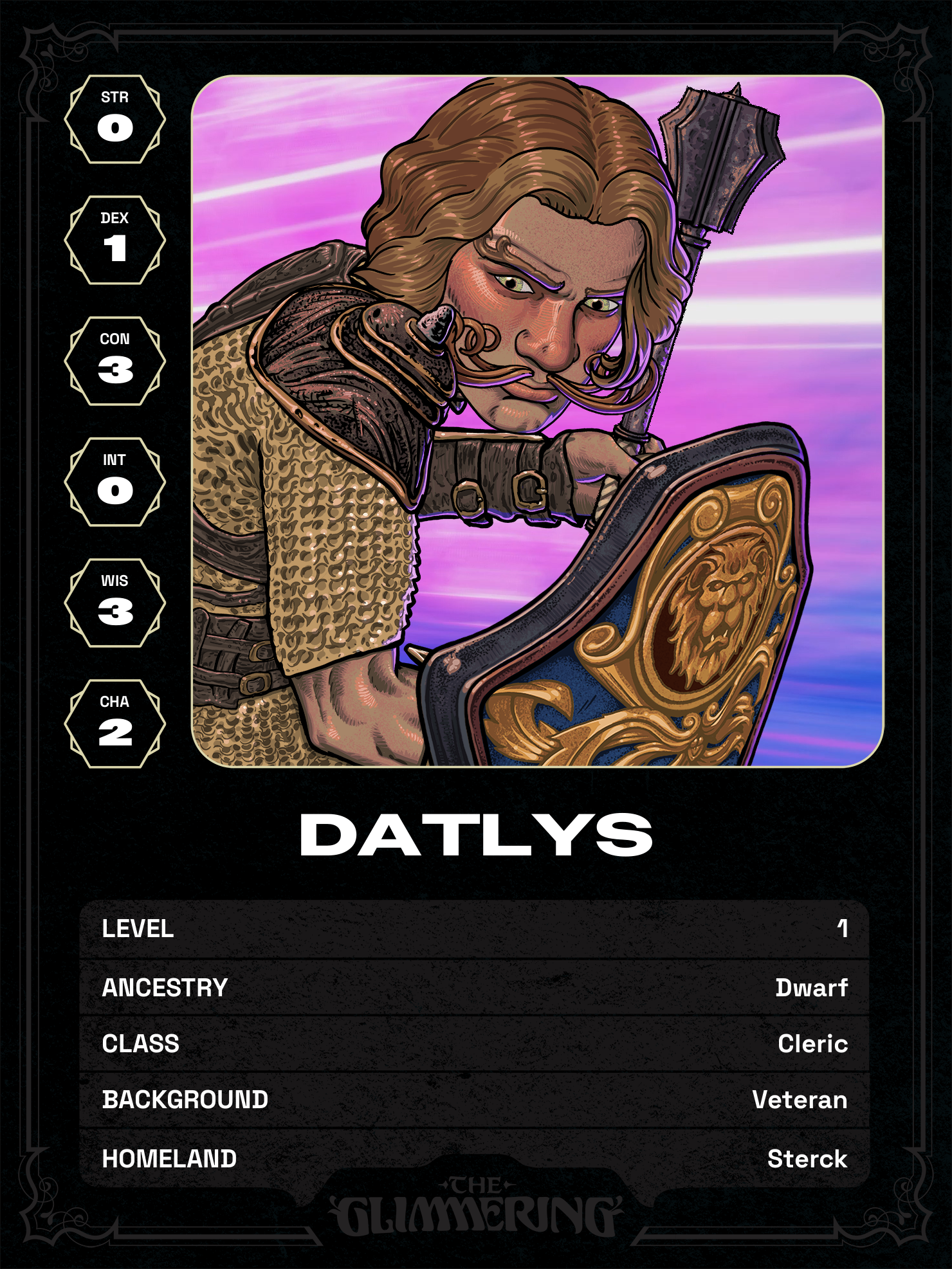 Hero card