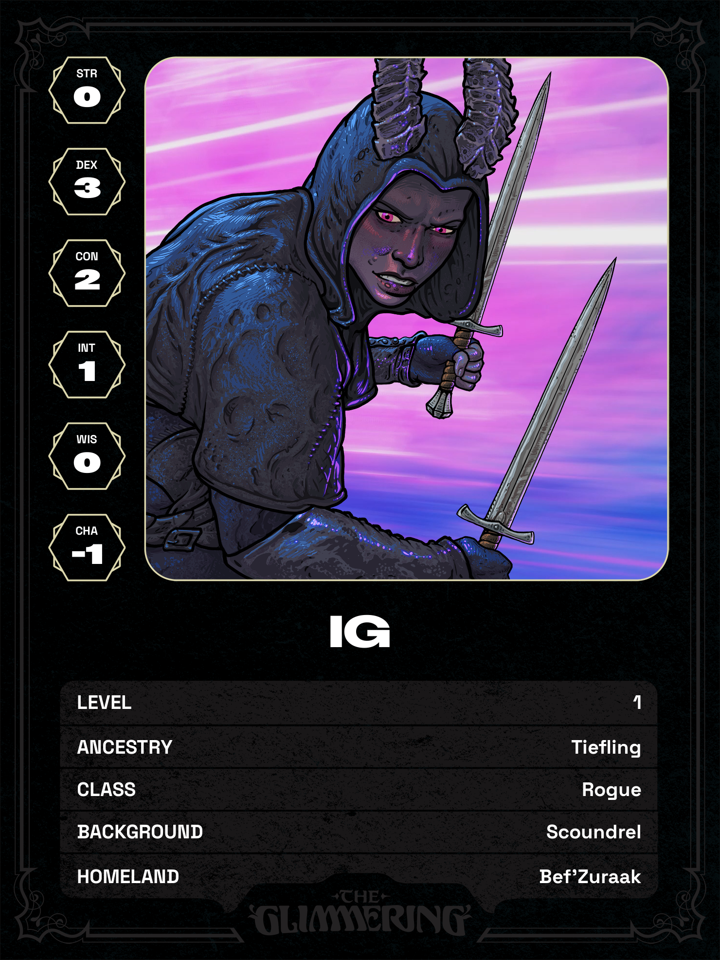 Hero card