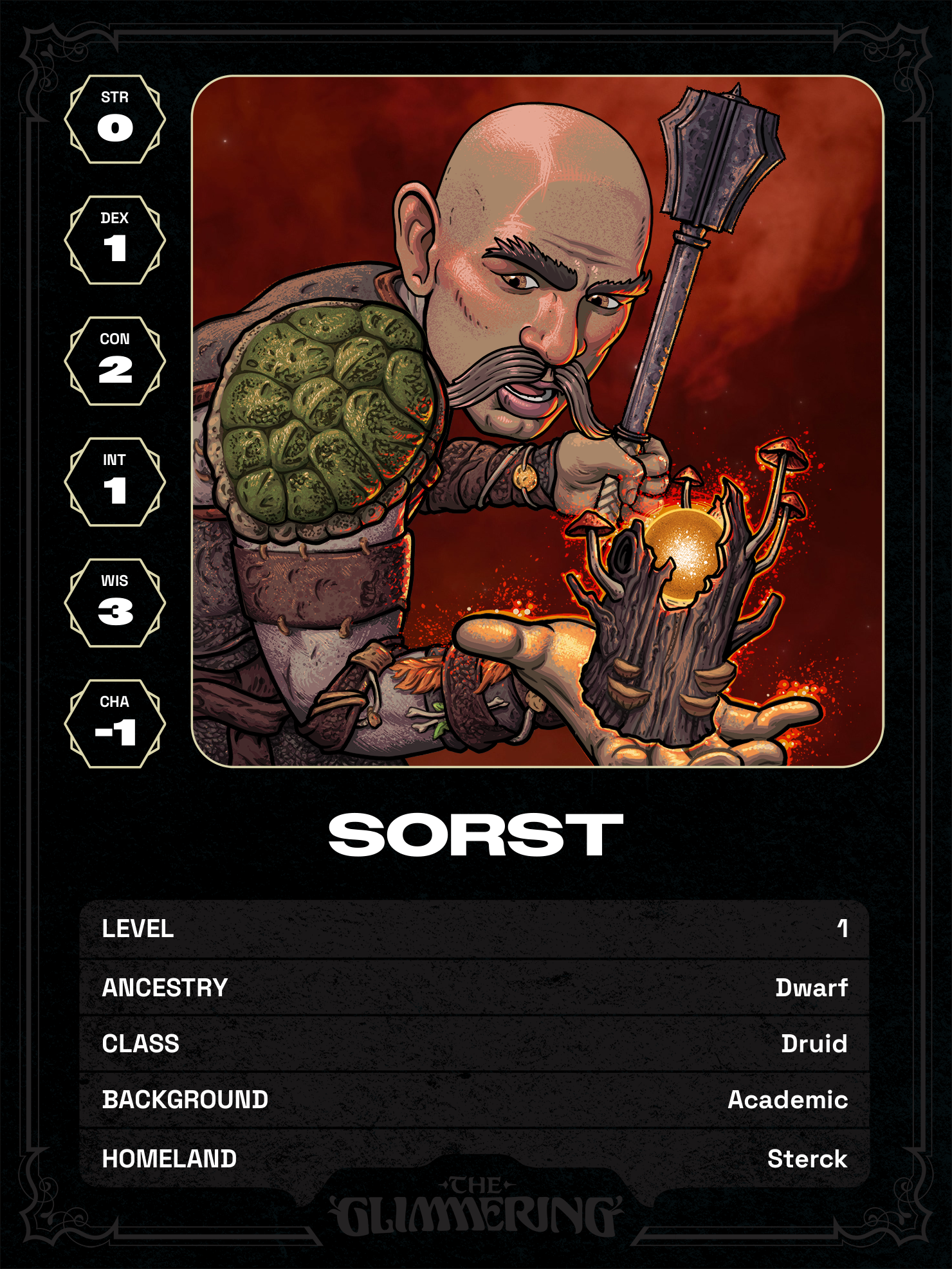 Hero card