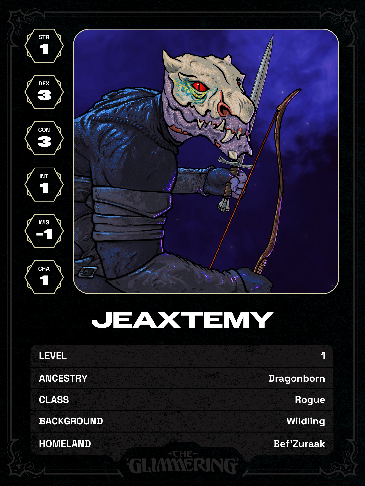 Hero card