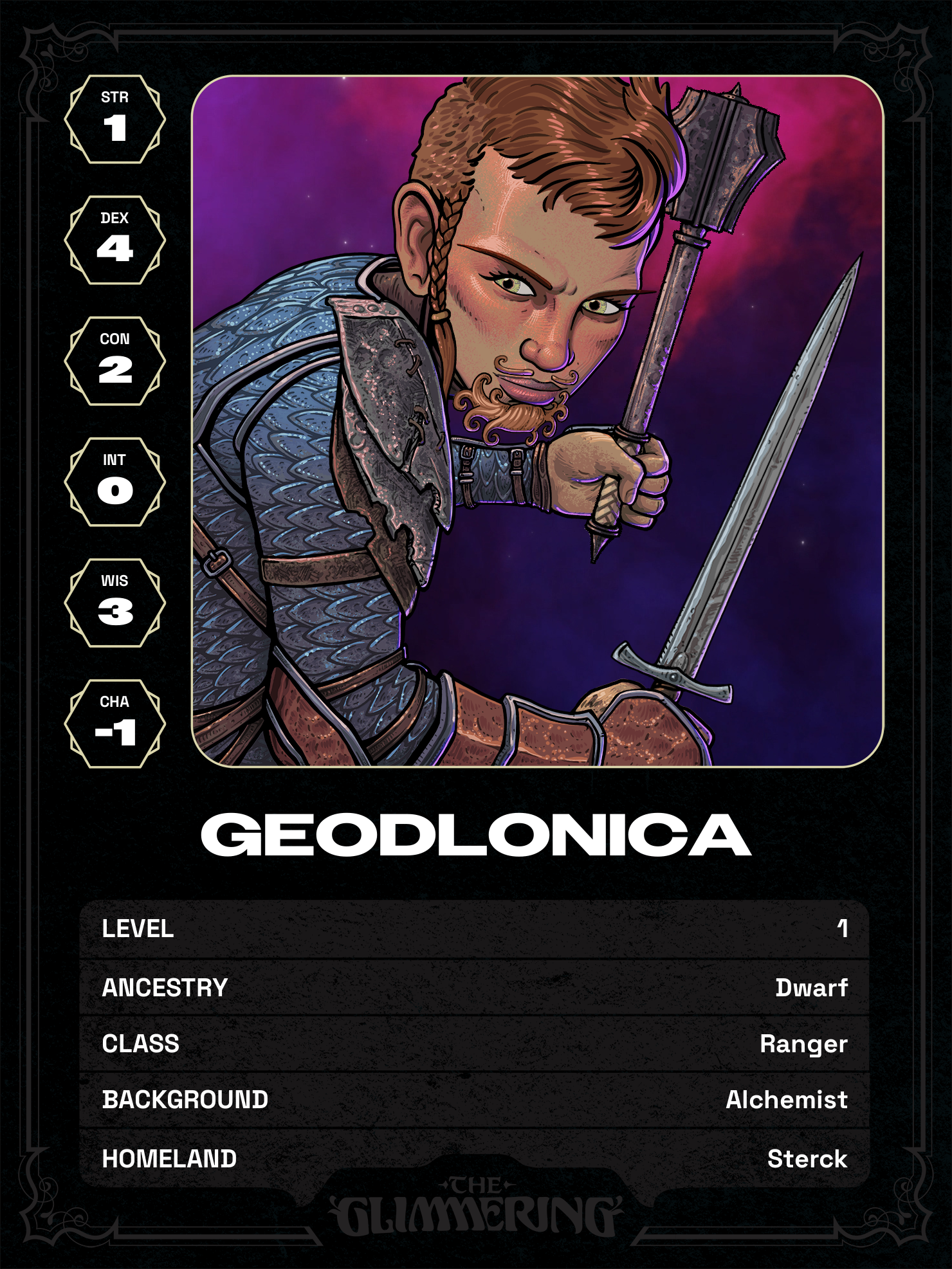 Hero card