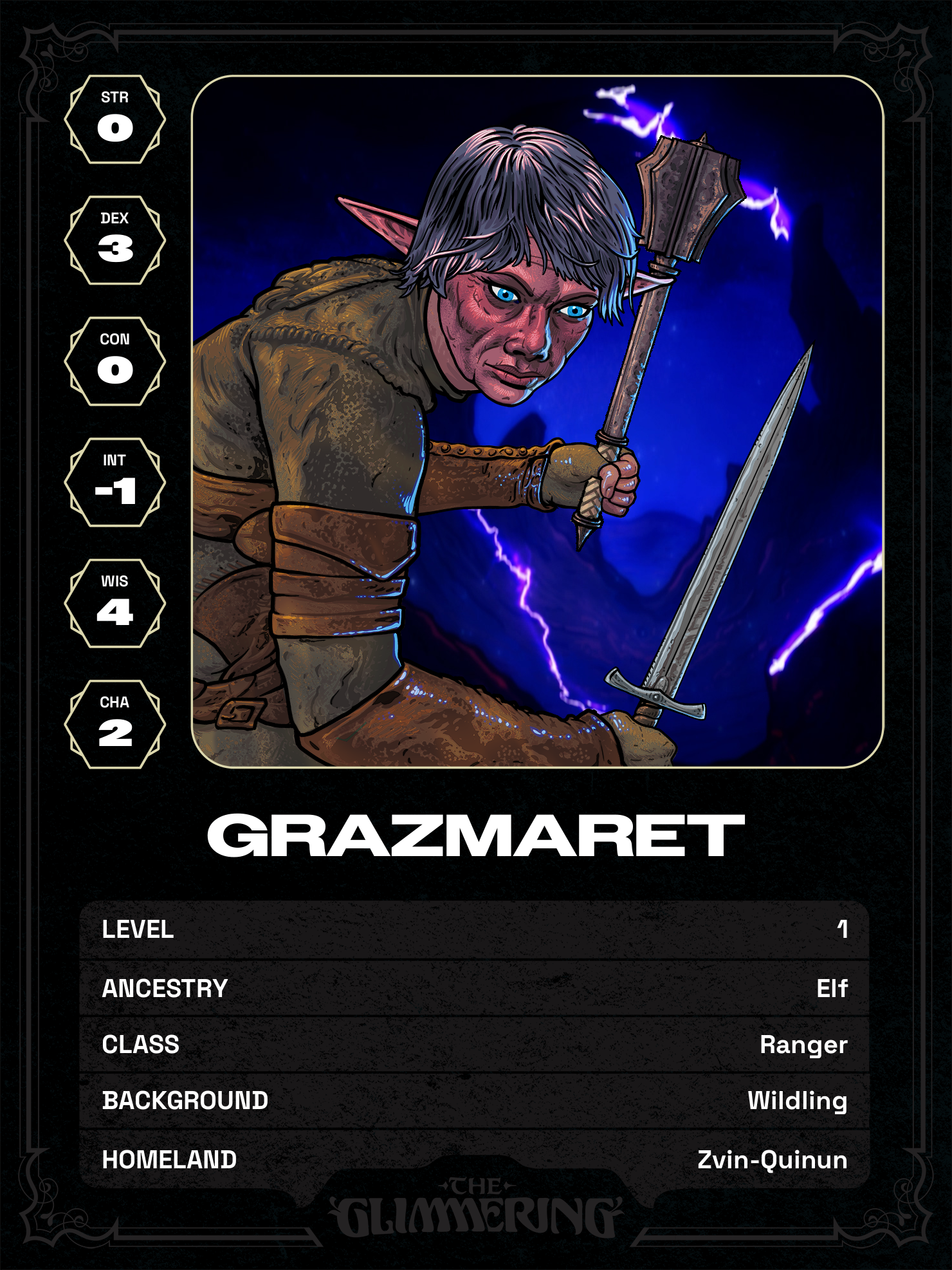 Hero card