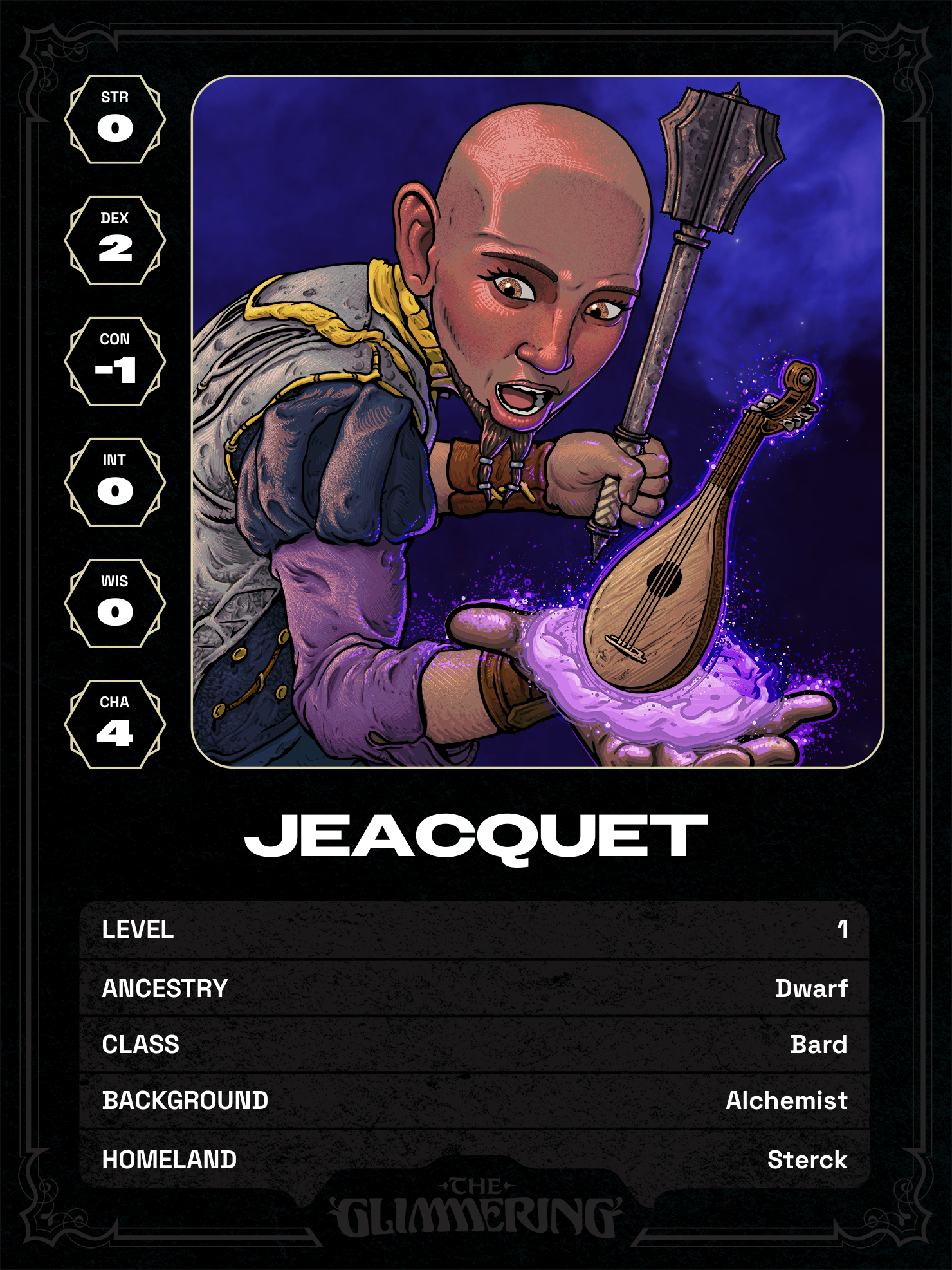 Hero card