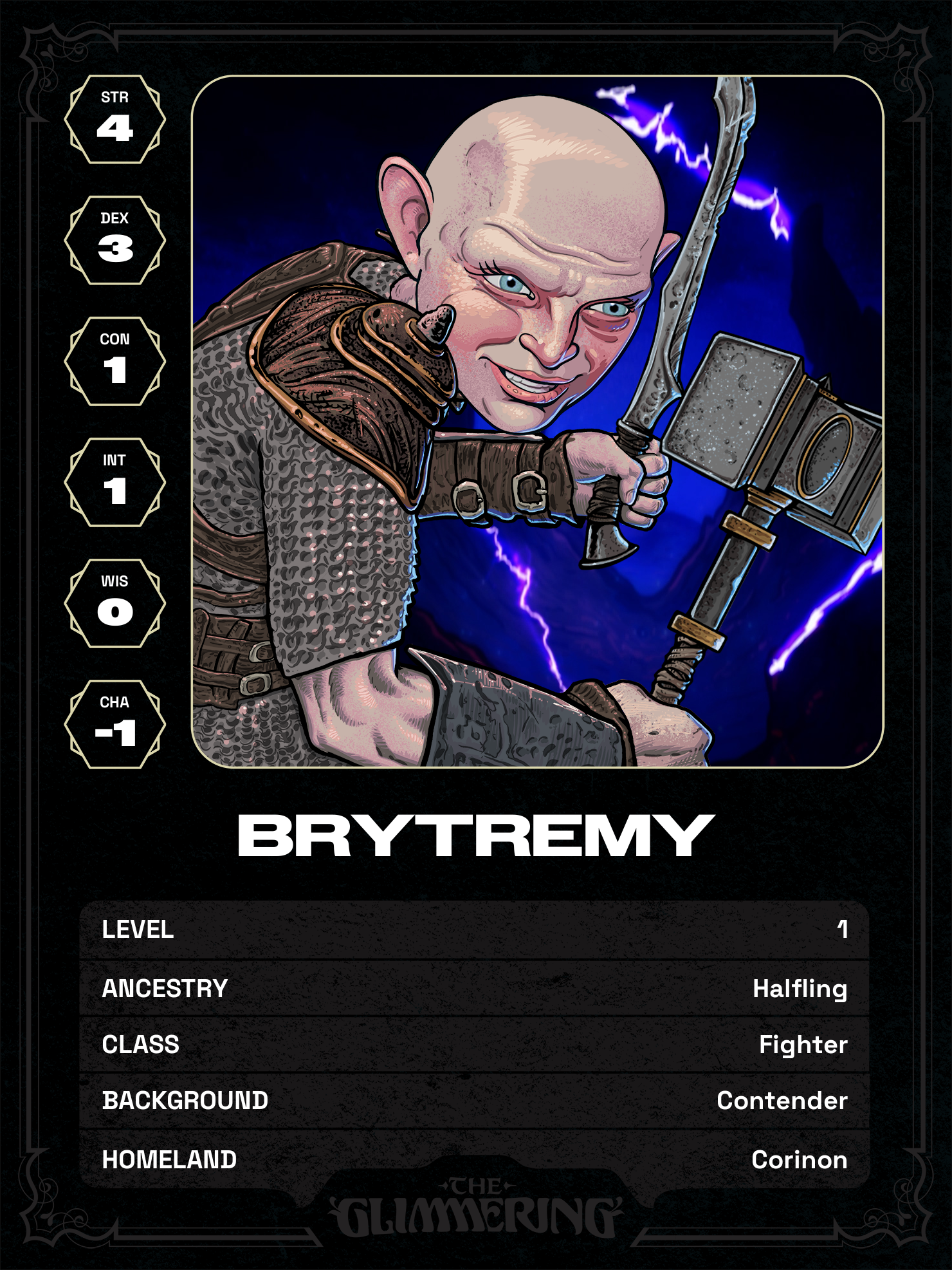 Hero card