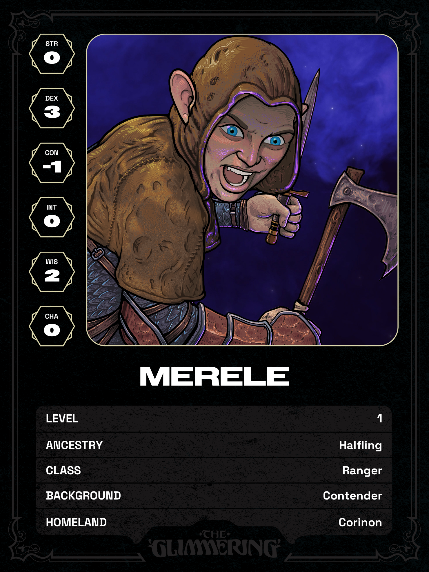 Hero card