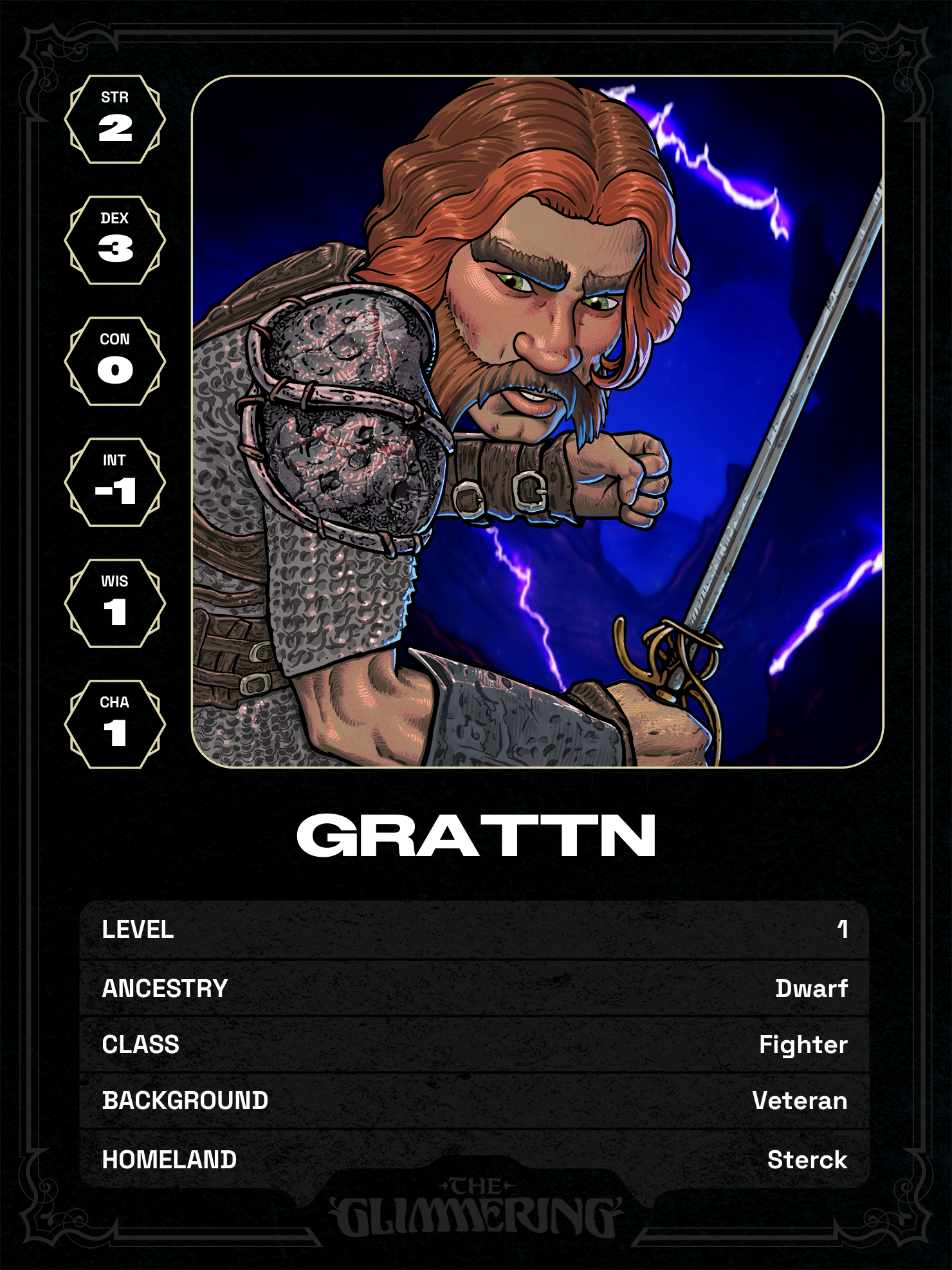 Hero card