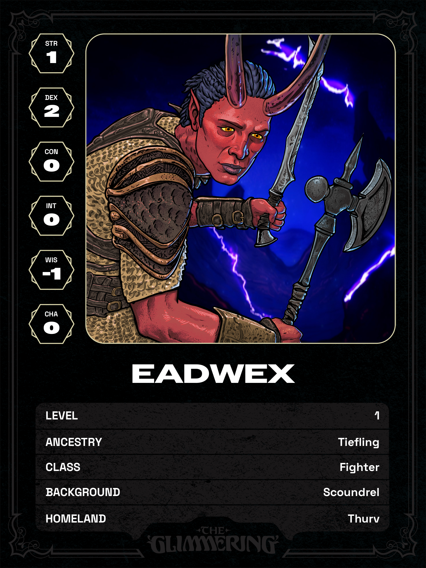 Hero card