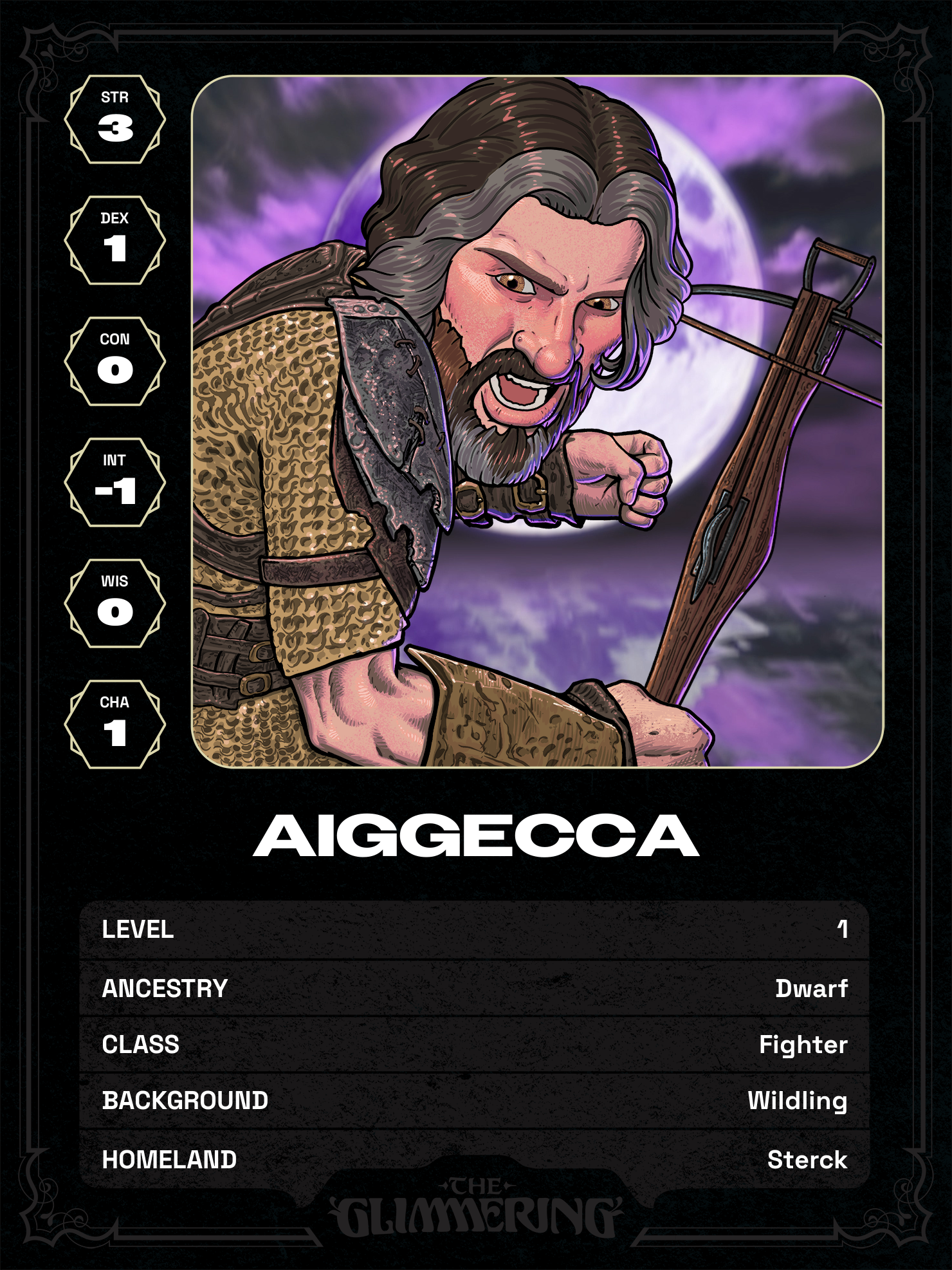 Hero card