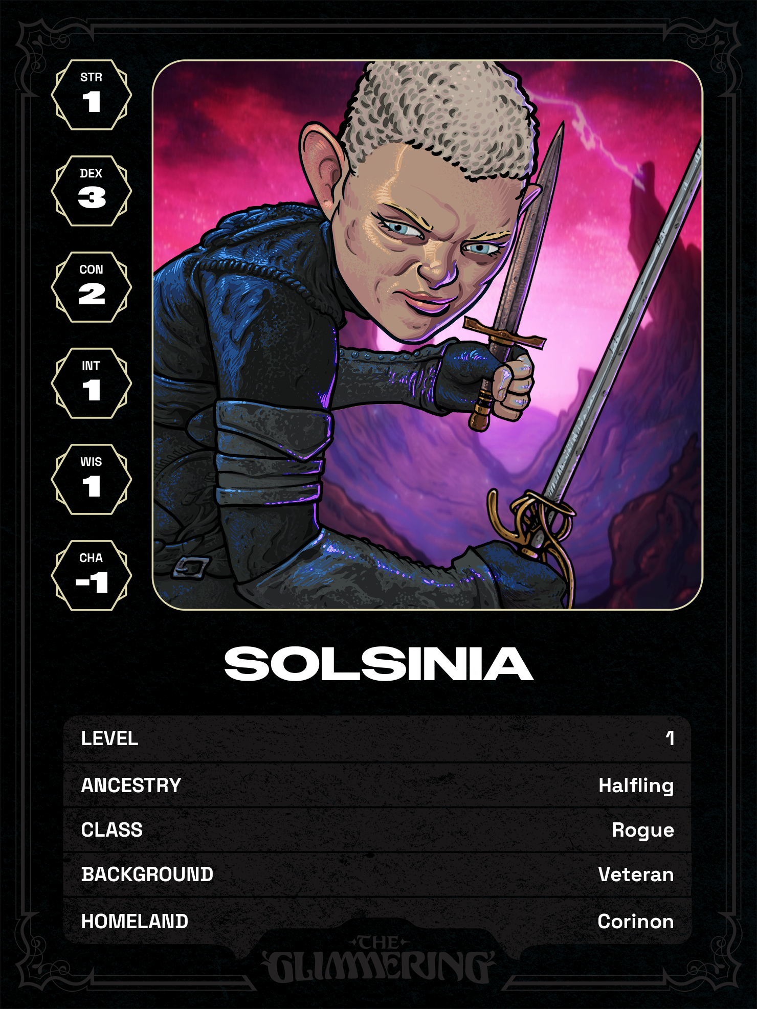 Hero card