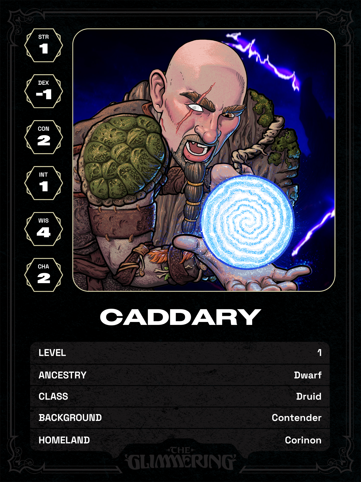 Hero card