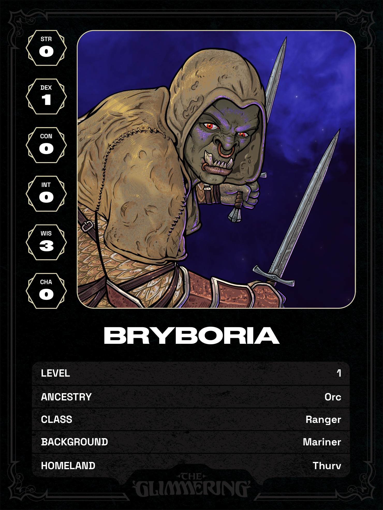 Hero card