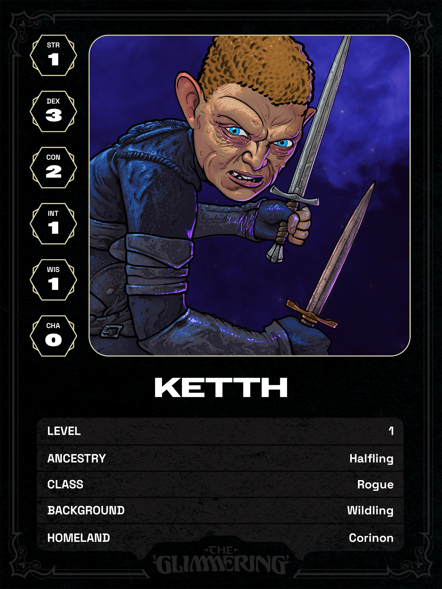 Hero card