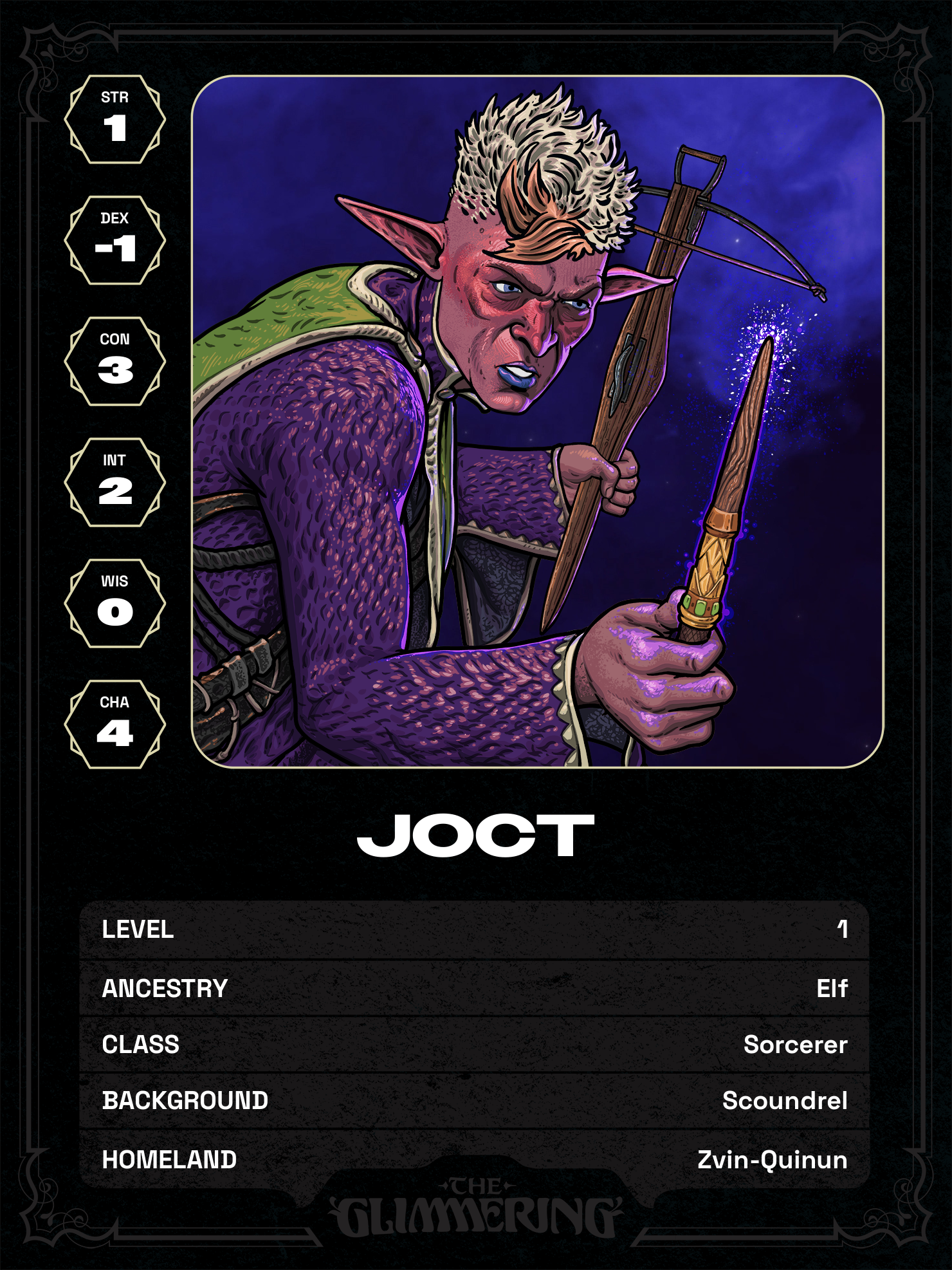 Hero card