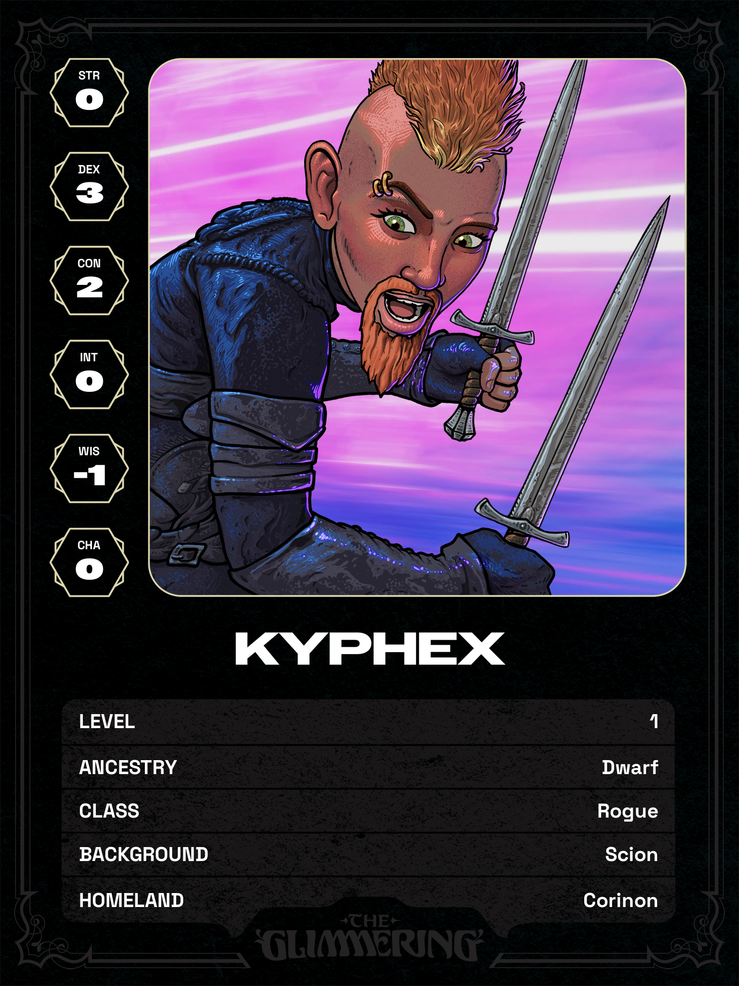 Hero card